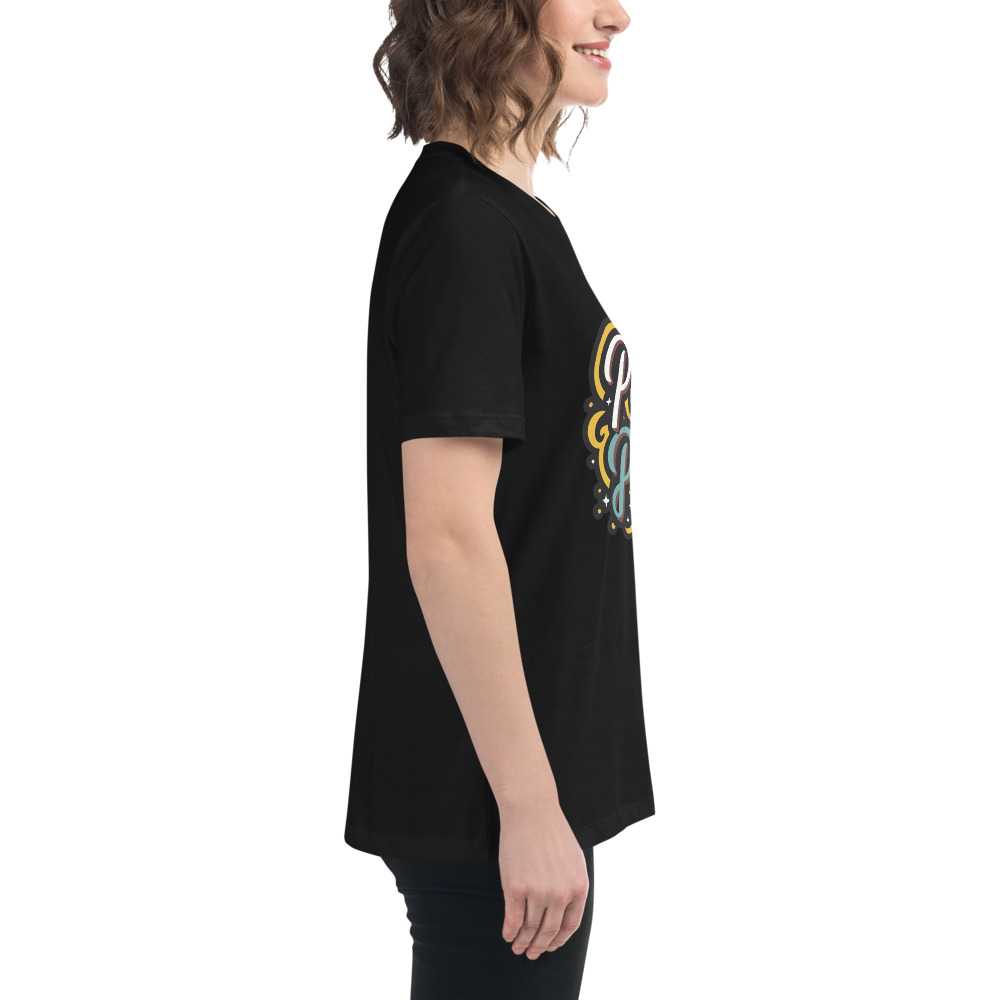 womens-relaxed-t-shirt-black-right-6832e1e785730.jpg Papa ki Pari Women's Relaxed T-Shirt