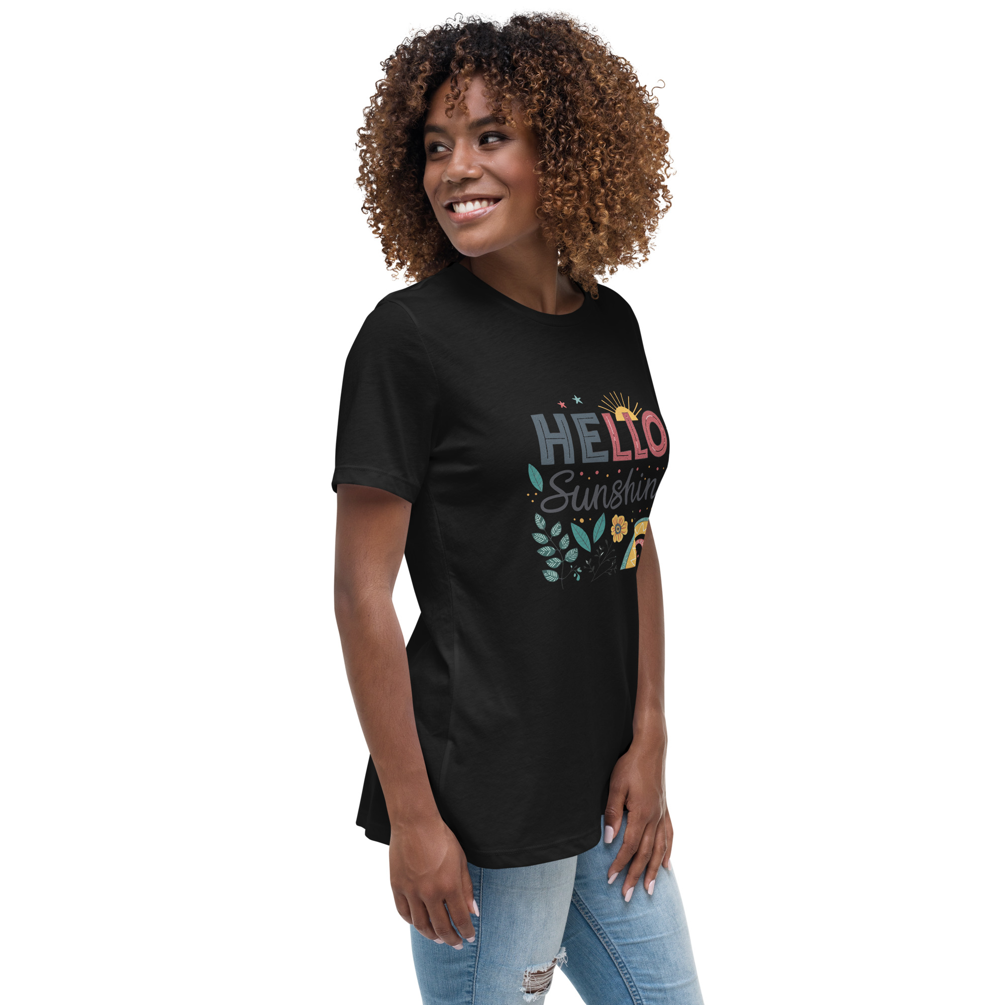 womens-relaxed-t-shirt-black-right-front-68346d1a20524.jpg Sunshine Women's Relaxed T-Shirt