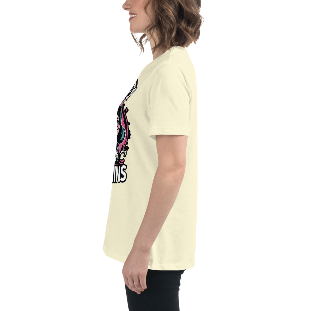 womens-relaxed-t-shirt-citron-left-68346f2f40de5.jpg Beauty Brains Women's Relaxed T-Shirt