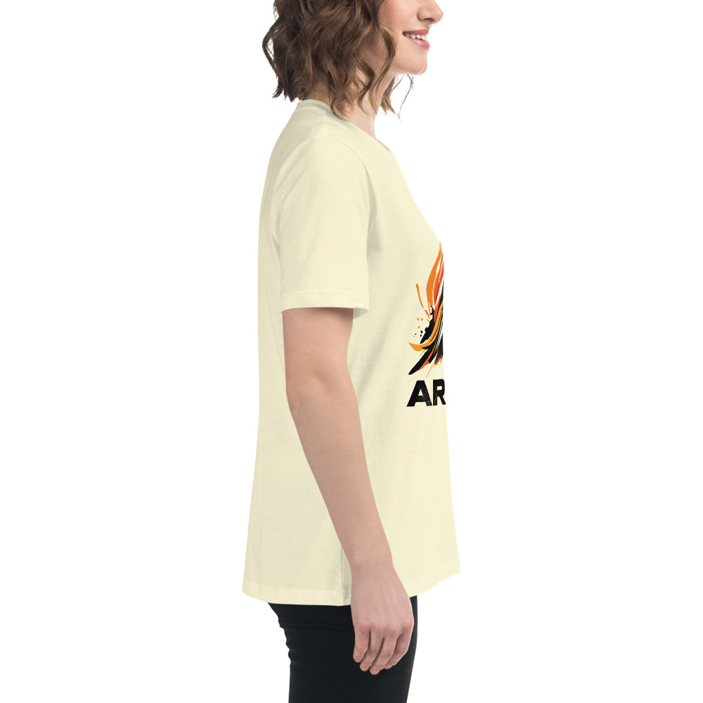 womens-relaxed-t-shirt-citron-right-6832e17d5ef2c.jpg Artist One Women's Relaxed T-Shirt