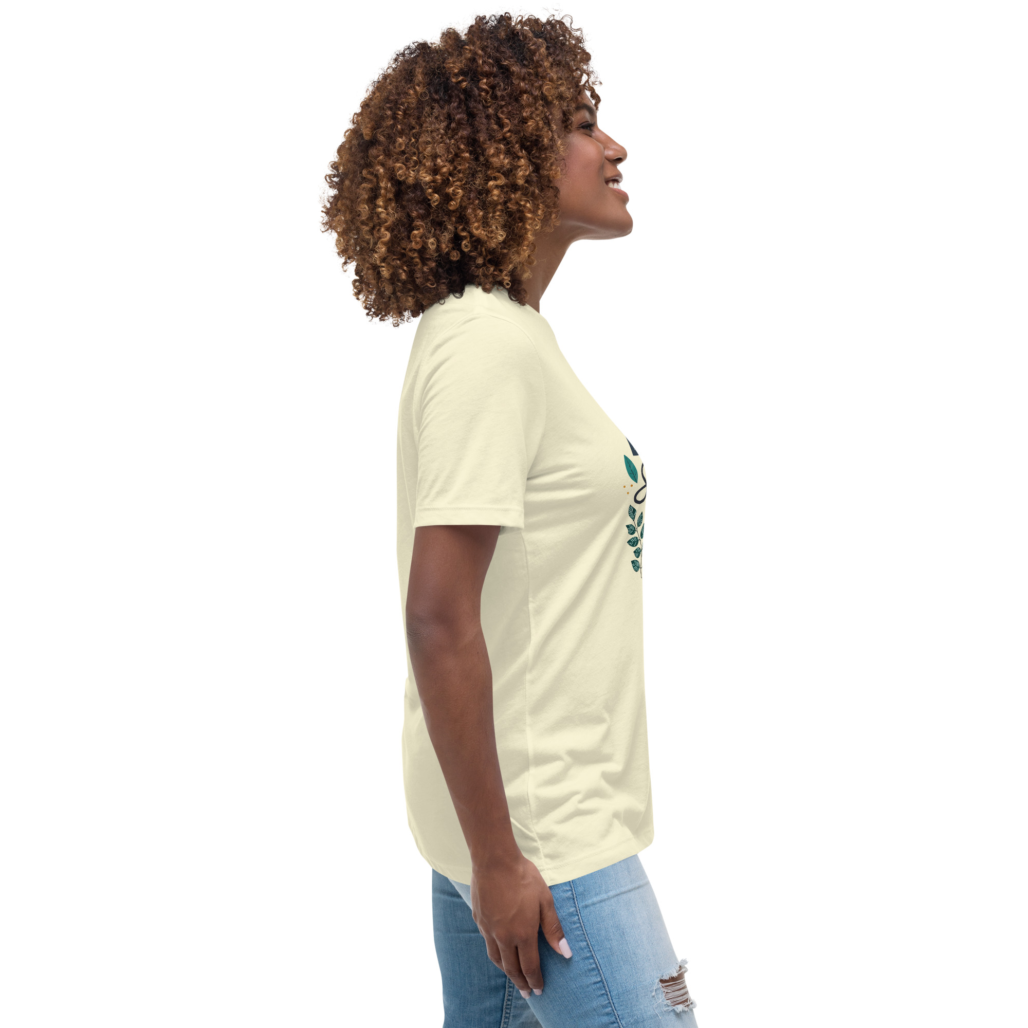womens-relaxed-t-shirt-citron-right-68346d1ae5c26.jpg Sunshine Women's Relaxed T-Shirt