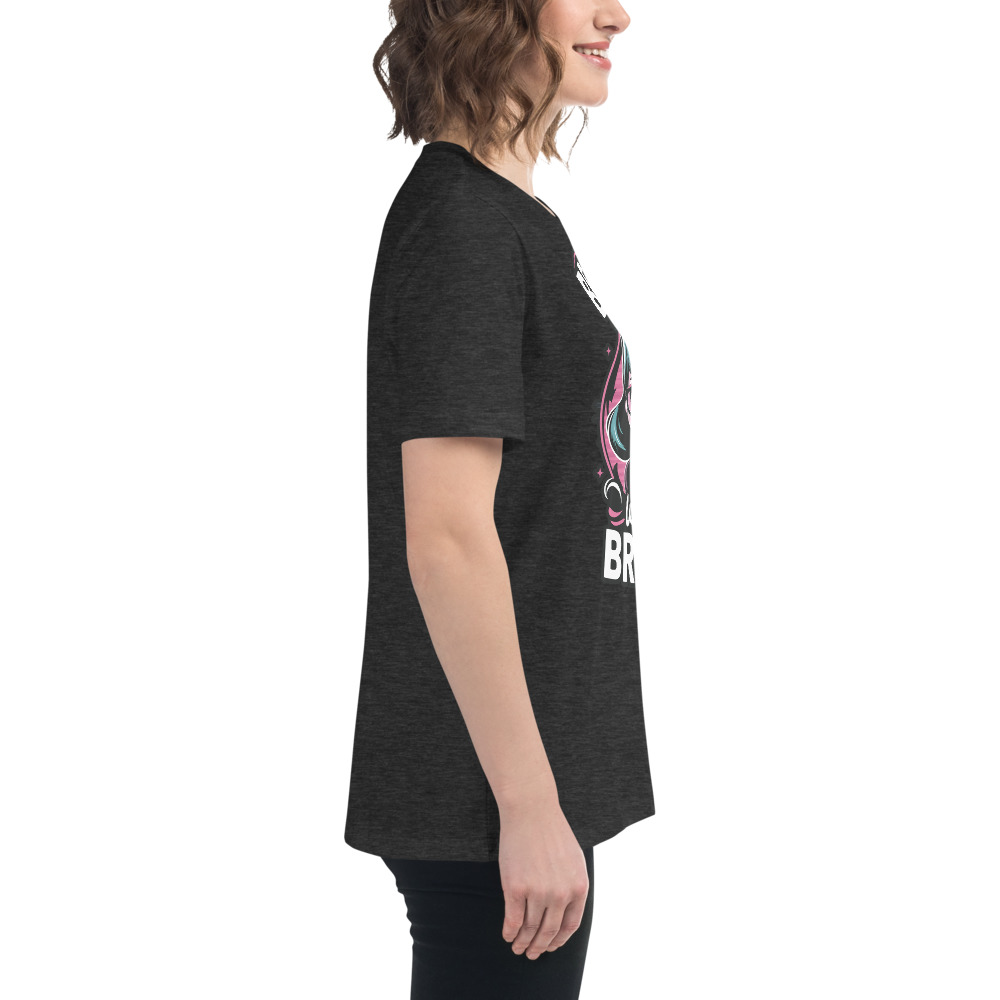 womens-relaxed-t-shirt-dark-grey-heather-right-68346f2e4ae79.jpg Beauty Brains Women's Relaxed T-Shirt