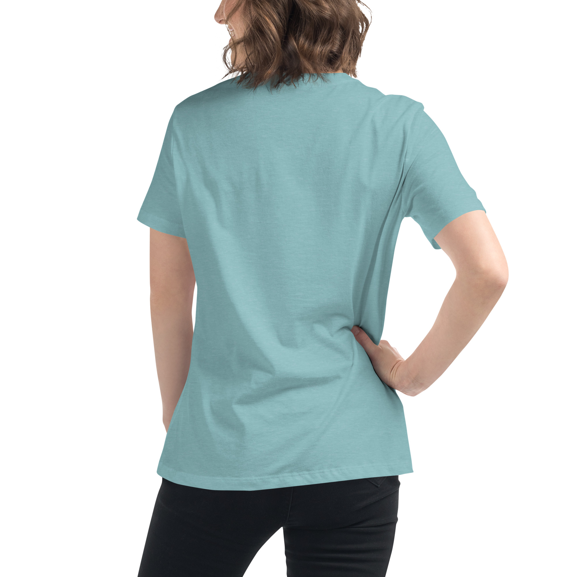 womens-relaxed-t-shirt-heather-blue-lagoon-back-68346f2eba1b2.jpg Beauty Brains Women's Relaxed T-Shirt