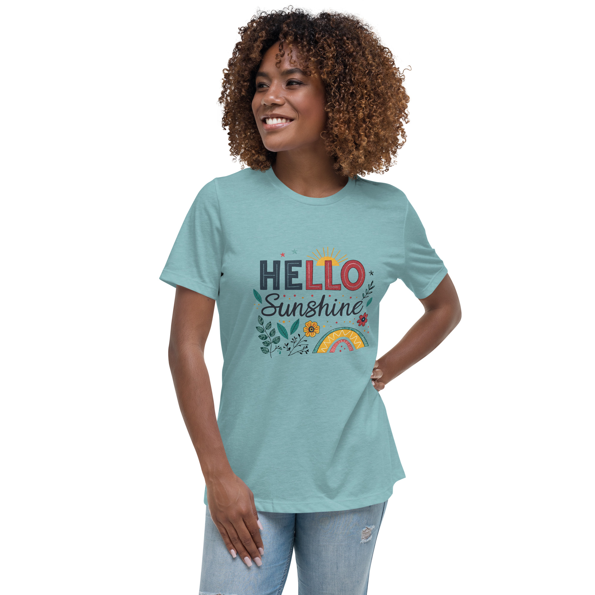 womens-relaxed-t-shirt-heather-blue-lagoon-front-68346d1a67e7b.jpg Sunshine Women's Relaxed T-Shirt