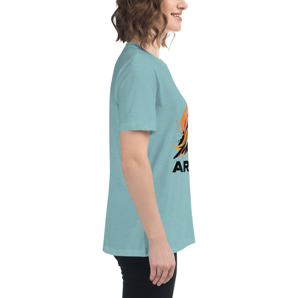 womens-relaxed-t-shirt-heather-blue-lagoon-right-6832e17d3e522.jpg Artist One Women's Relaxed T-Shirt