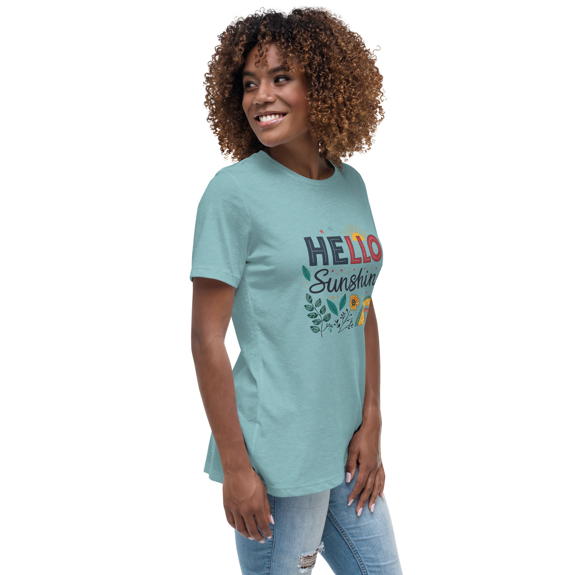 womens-relaxed-t-shirt-heather-blue-lagoon-right-front-68346d1a753f8.jpg Sunshine Women's Relaxed T-Shirt