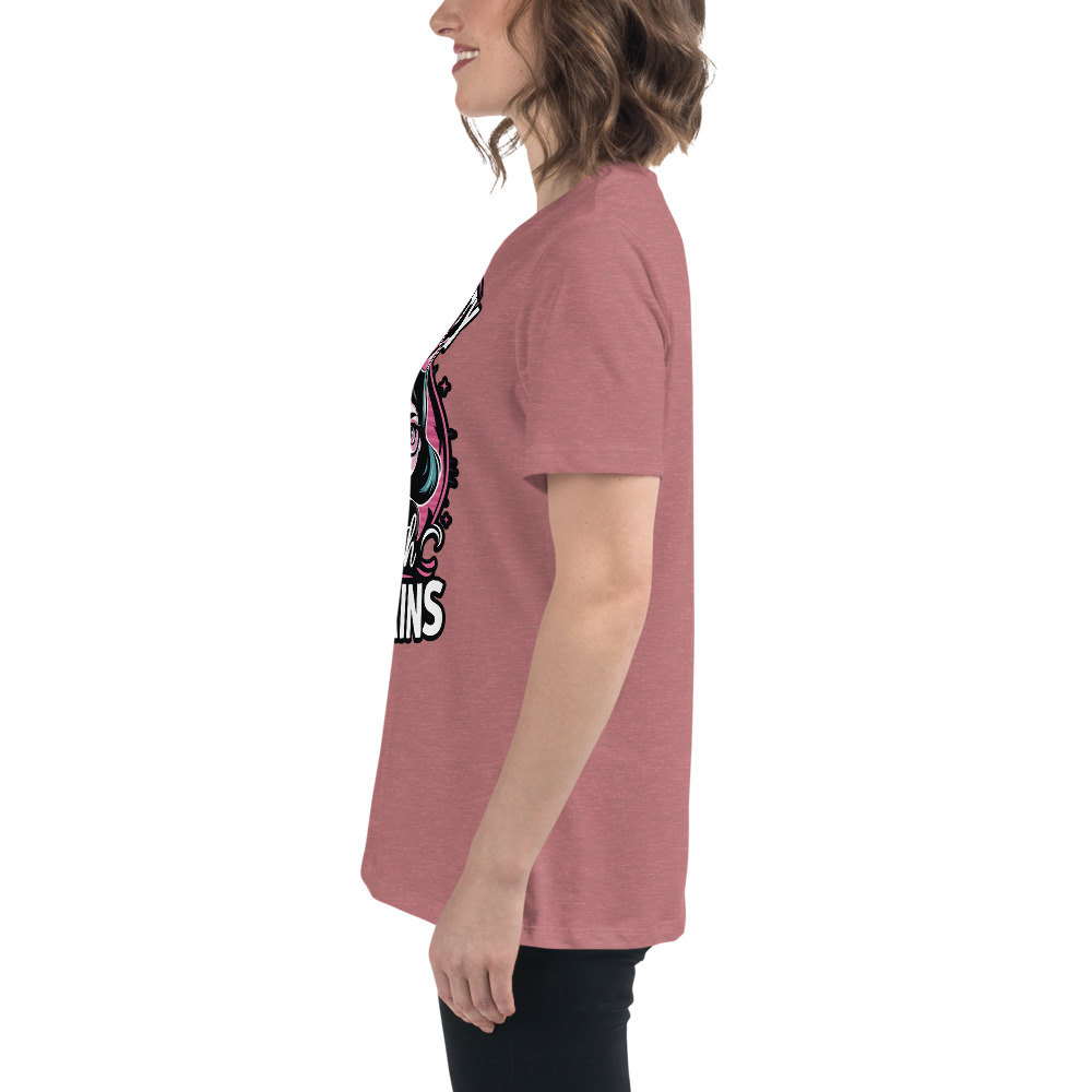 womens-relaxed-t-shirt-heather-mauve-left-68346f2e82eb1.jpg Beauty Brains Women's Relaxed T-Shirt