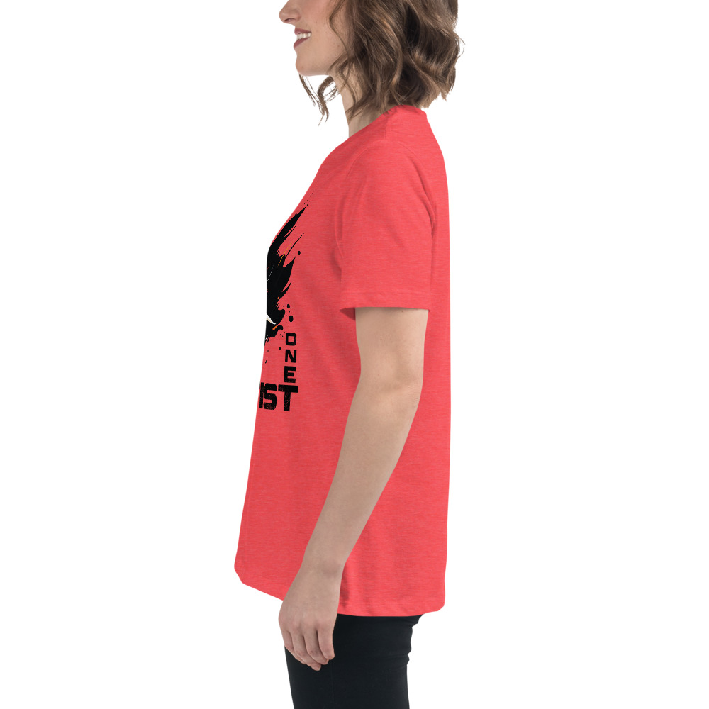 womens-relaxed-t-shirt-heather-red-left-6832e17d3a749.jpg Artist One Women's Relaxed T-Shirt