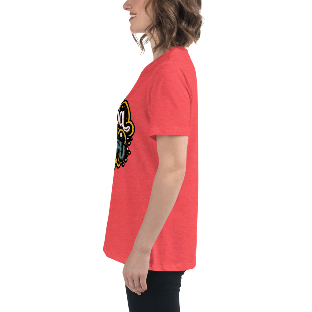 womens-relaxed-t-shirt-heather-red-left-6832e1e78f09a.jpg Papa ki Pari Women's Relaxed T-Shirt