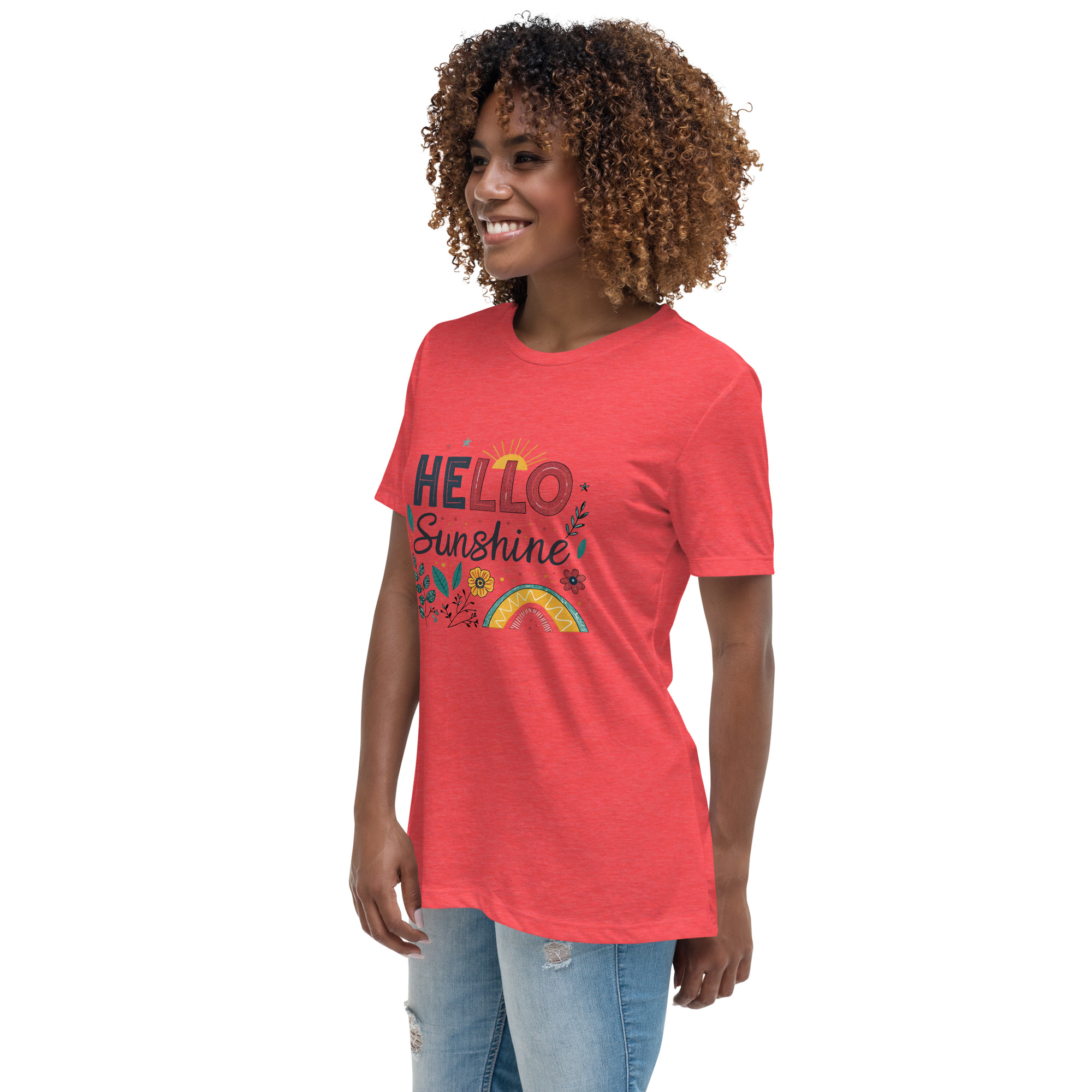 womens-relaxed-t-shirt-heather-red-left-front-68346d1a32951.jpg Sunshine Women's Relaxed T-Shirt