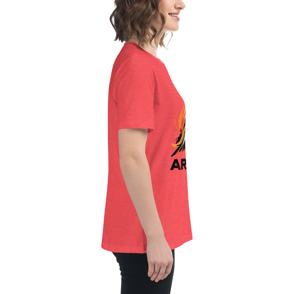 womens-relaxed-t-shirt-heather-red-right-6832e17d3b41d.jpg Artist One Women's Relaxed T-Shirt