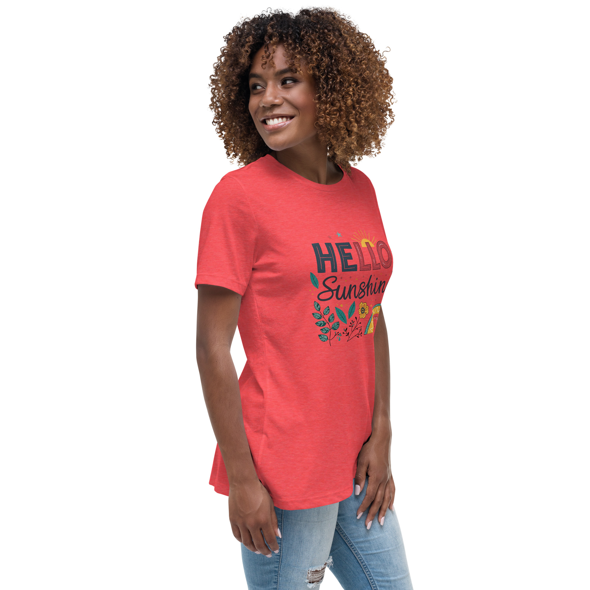 womens-relaxed-t-shirt-heather-red-right-front-68346d1a35766.jpg Sunshine Women's Relaxed T-Shirt