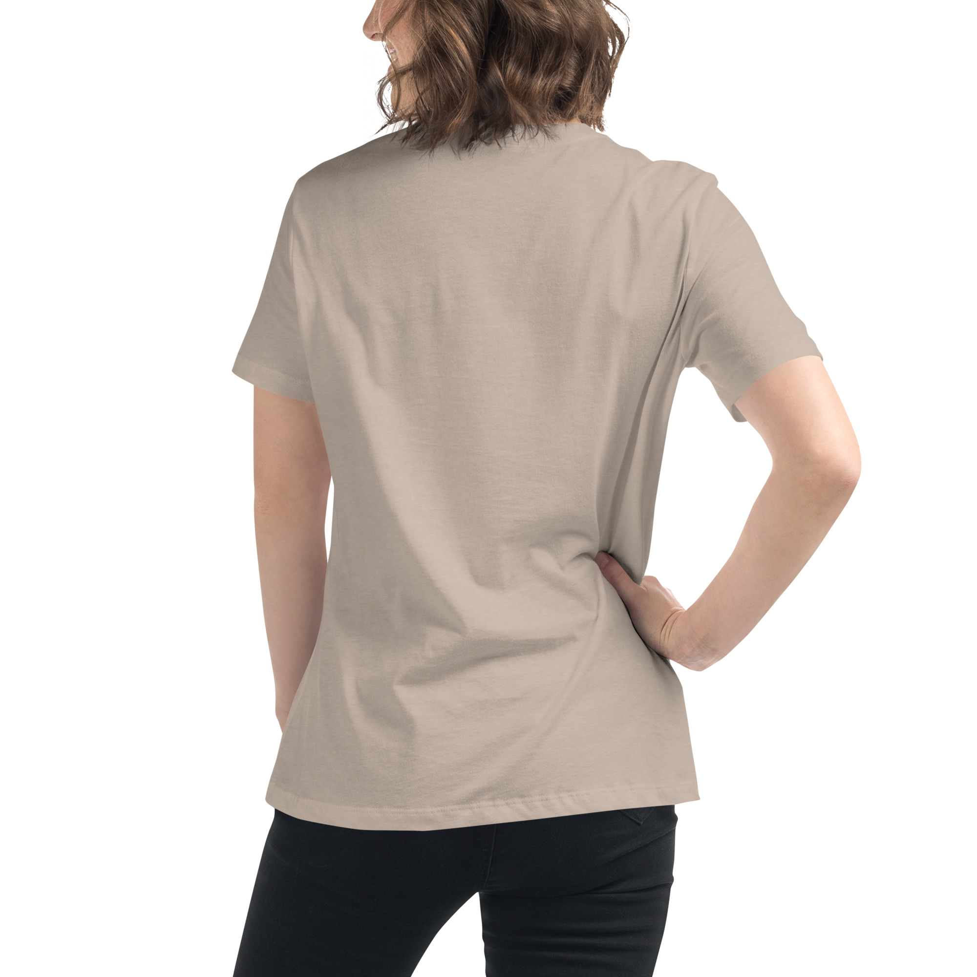 womens-relaxed-t-shirt-heather-stone-back-6832e1e7b3002.jpg Papa ki Pari Women's Relaxed T-Shirt