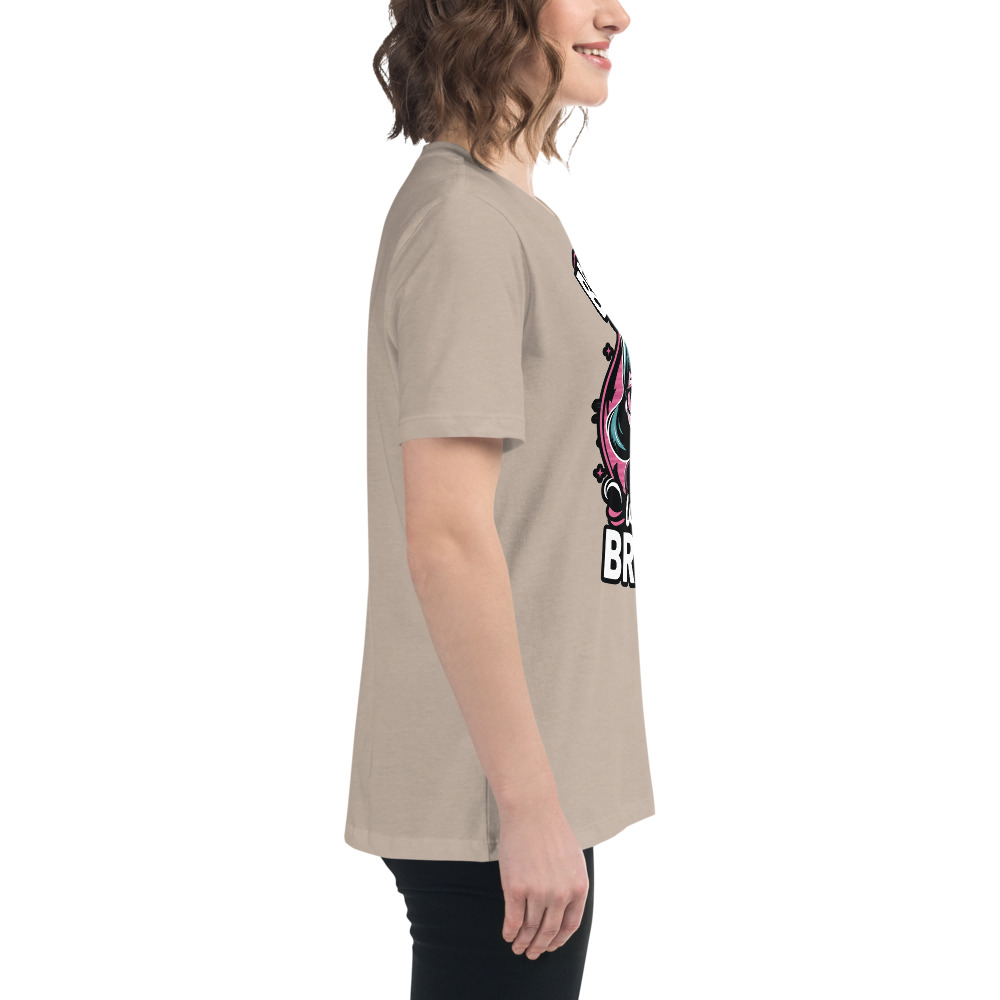 womens-relaxed-t-shirt-heather-stone-right-68346f2ee3ad3.jpg Beauty Brains Women's Relaxed T-Shirt