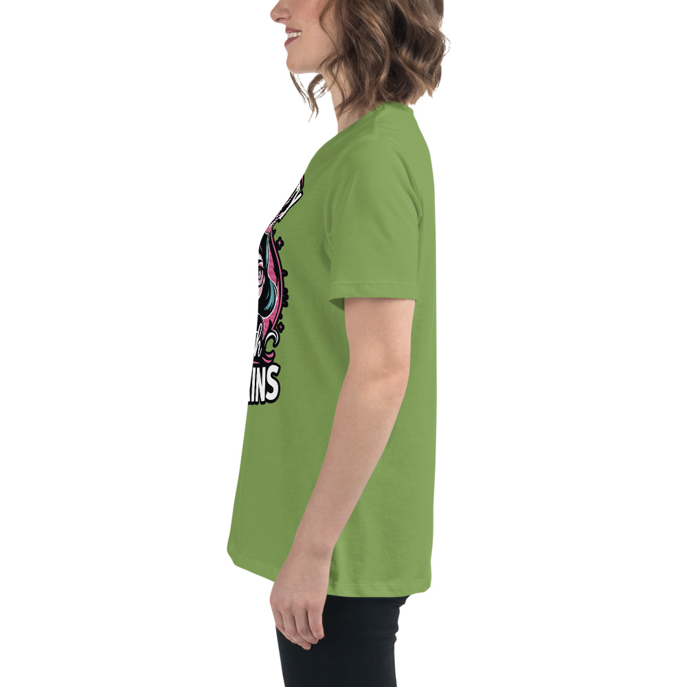 womens-relaxed-t-shirt-leaf-left-68346f2e93bb2.jpg Beauty Brains Women's Relaxed T-Shirt