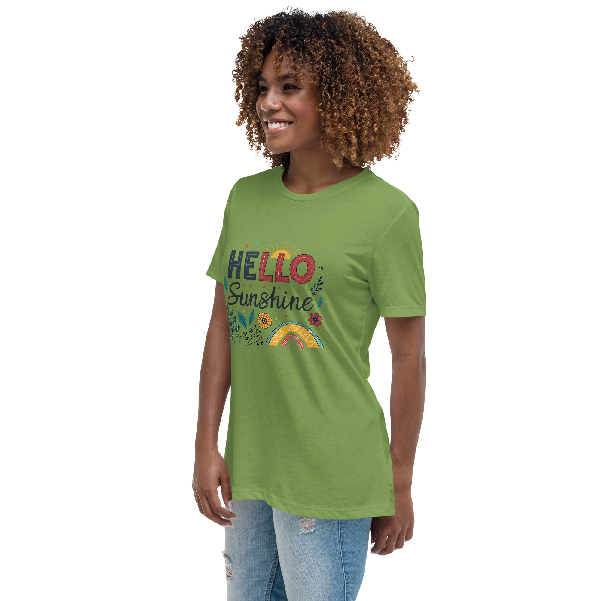 womens-relaxed-t-shirt-leaf-left-front-68346d1a5d8e7.jpg Sunshine Women's Relaxed T-Shirt