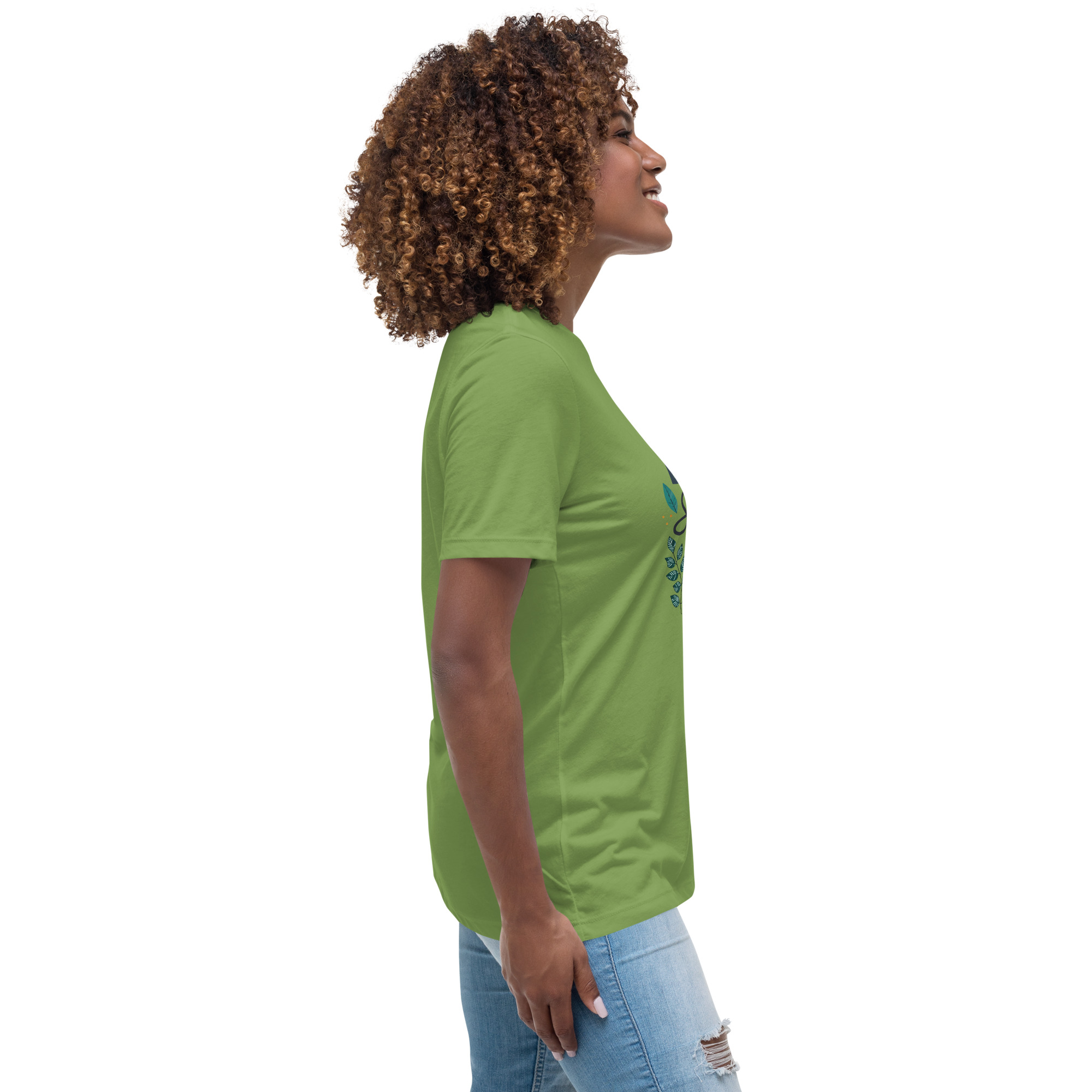 womens-relaxed-t-shirt-leaf-right-68346d1a5fe90.jpg Sunshine Women's Relaxed T-Shirt