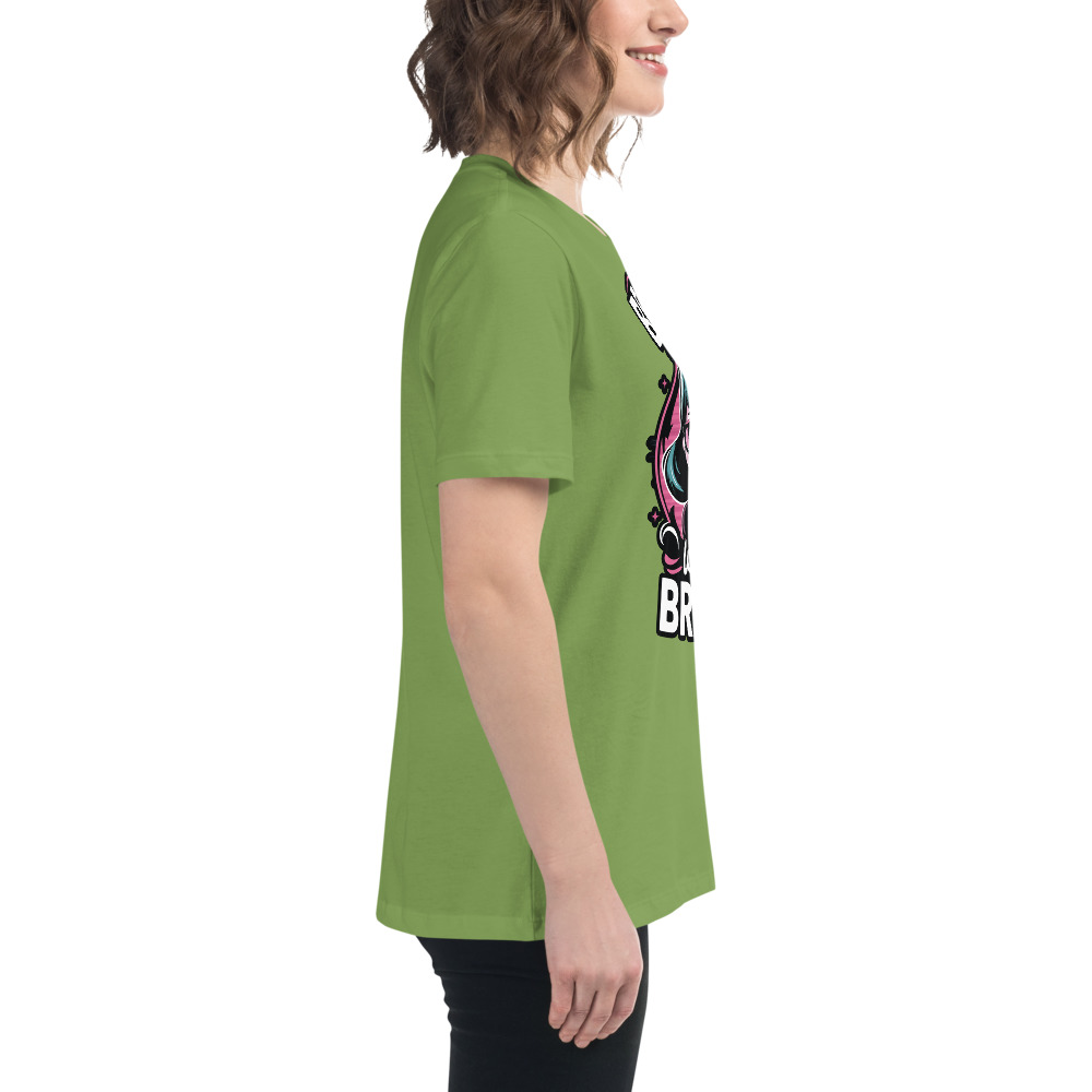 womens-relaxed-t-shirt-leaf-right-68346f2e9b324.jpg Beauty Brains Women's Relaxed T-Shirt