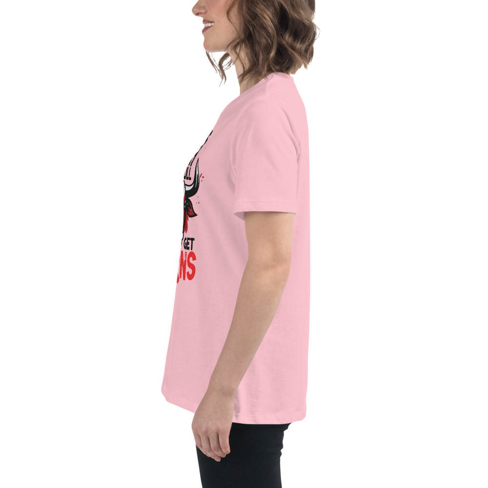 womens-relaxed-t-shirt-pink-left-6832e30a504dd.jpg Don't Mess Women's Relaxed T-Shirt