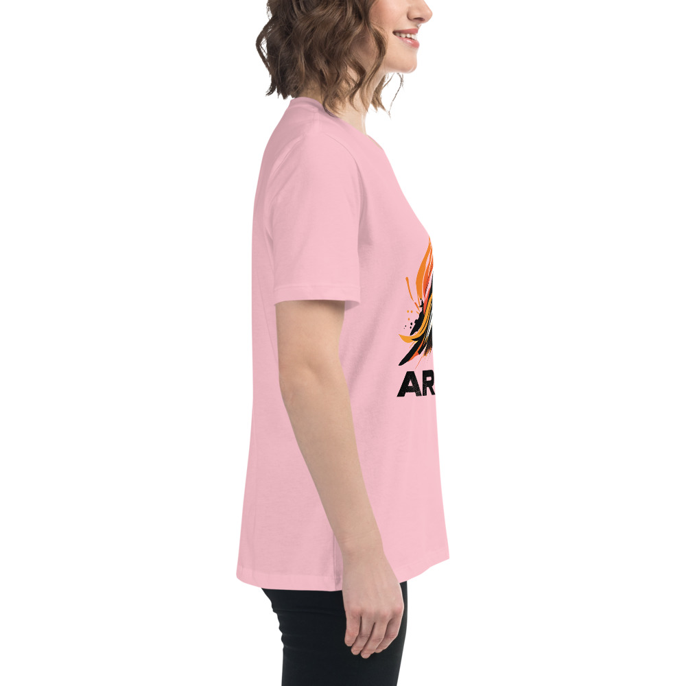 womens-relaxed-t-shirt-pink-right-6832e17d55c68.jpg Artist One Women's Relaxed T-Shirt