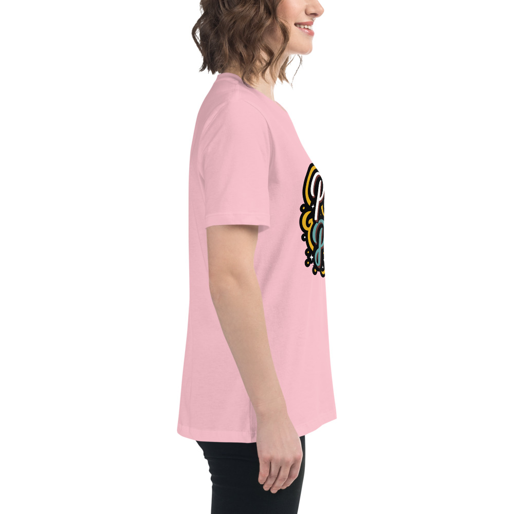 womens-relaxed-t-shirt-pink-right-6832e1e7bc667.jpg Papa ki Pari Women's Relaxed T-Shirt