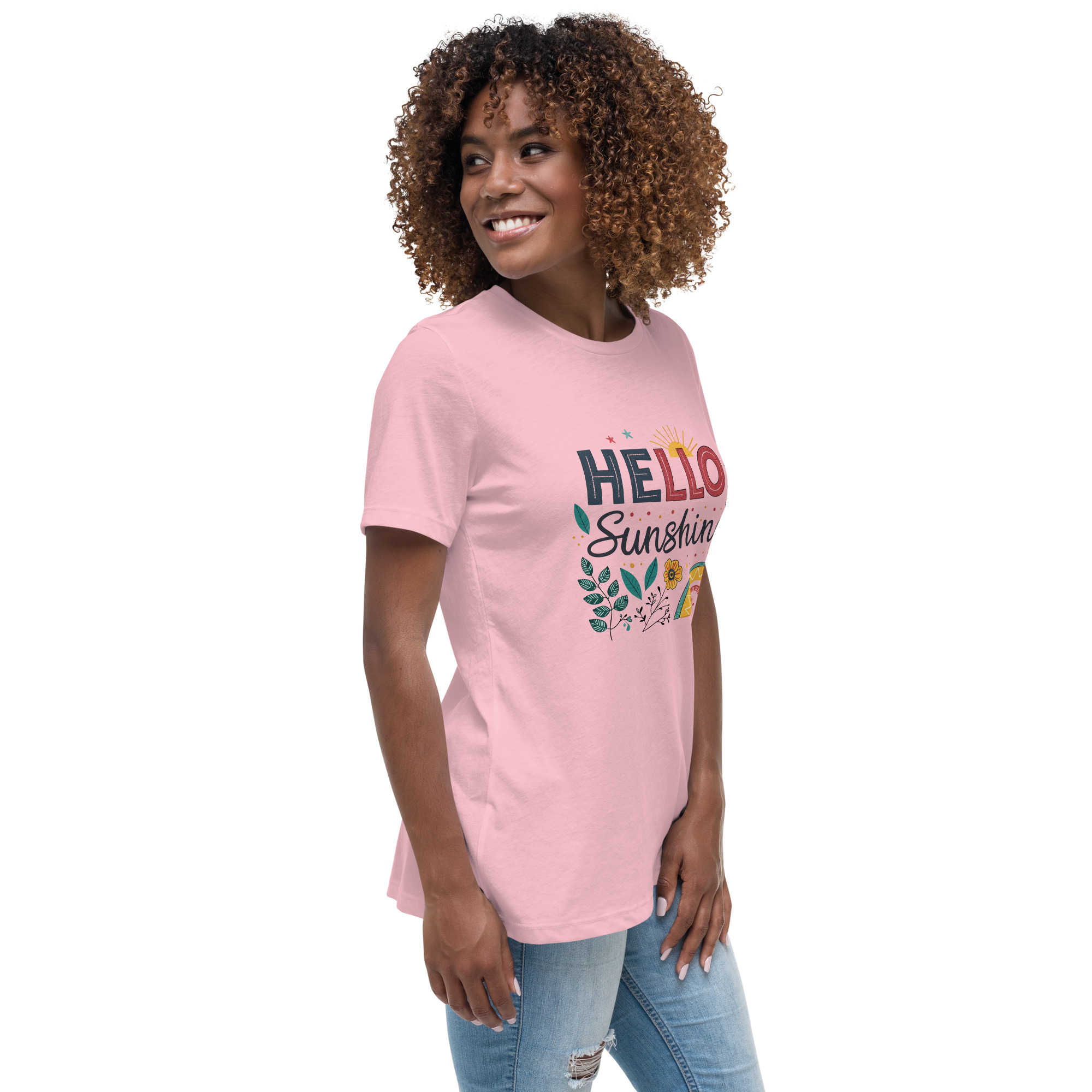 womens-relaxed-t-shirt-pink-right-front-68346d1ab94a9.jpg Sunshine Women's Relaxed T-Shirt