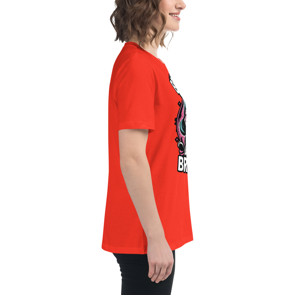 womens-relaxed-t-shirt-poppy-right-68346f2e54988.jpg Beauty Brains Women's Relaxed T-Shirt