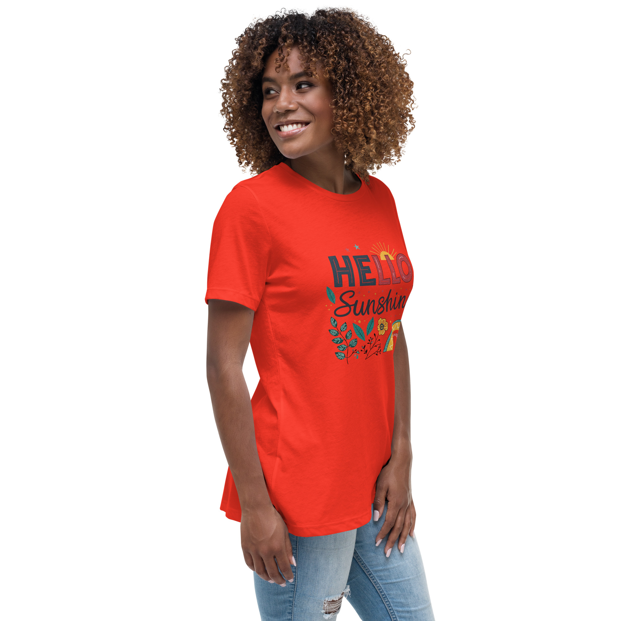 womens-relaxed-t-shirt-poppy-right-front-68346d1a2cf05.jpg Sunshine Women's Relaxed T-Shirt
