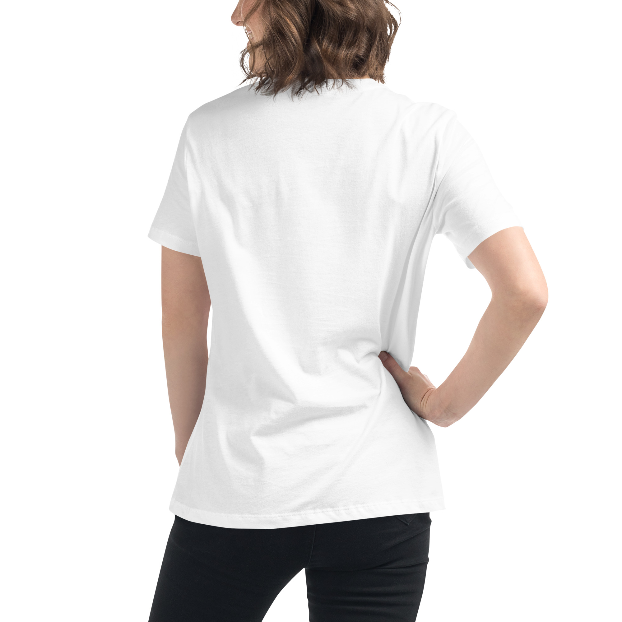 womens-relaxed-t-shirt-white-back-6832e1e7e224f.jpg Papa ki Pari Women's Relaxed T-Shirt