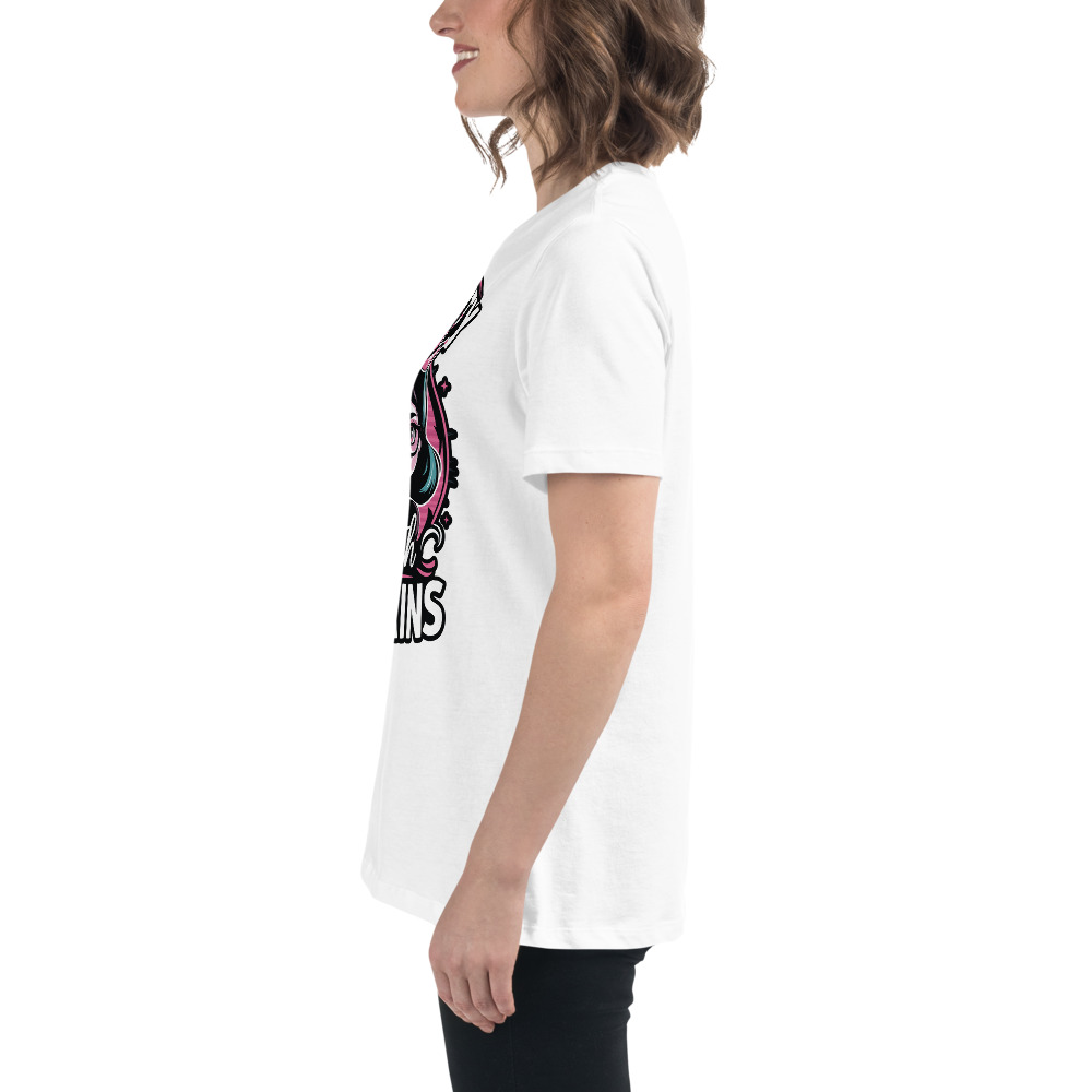 womens-relaxed-t-shirt-white-left-68346f2f678de.jpg Beauty Brains Women's Relaxed T-Shirt