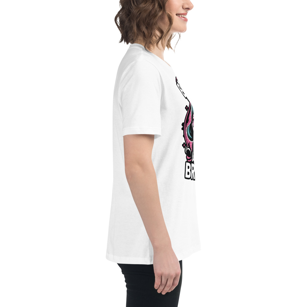 womens-relaxed-t-shirt-white-right-68346f2f74263.jpg Beauty Brains Women's Relaxed T-Shirt