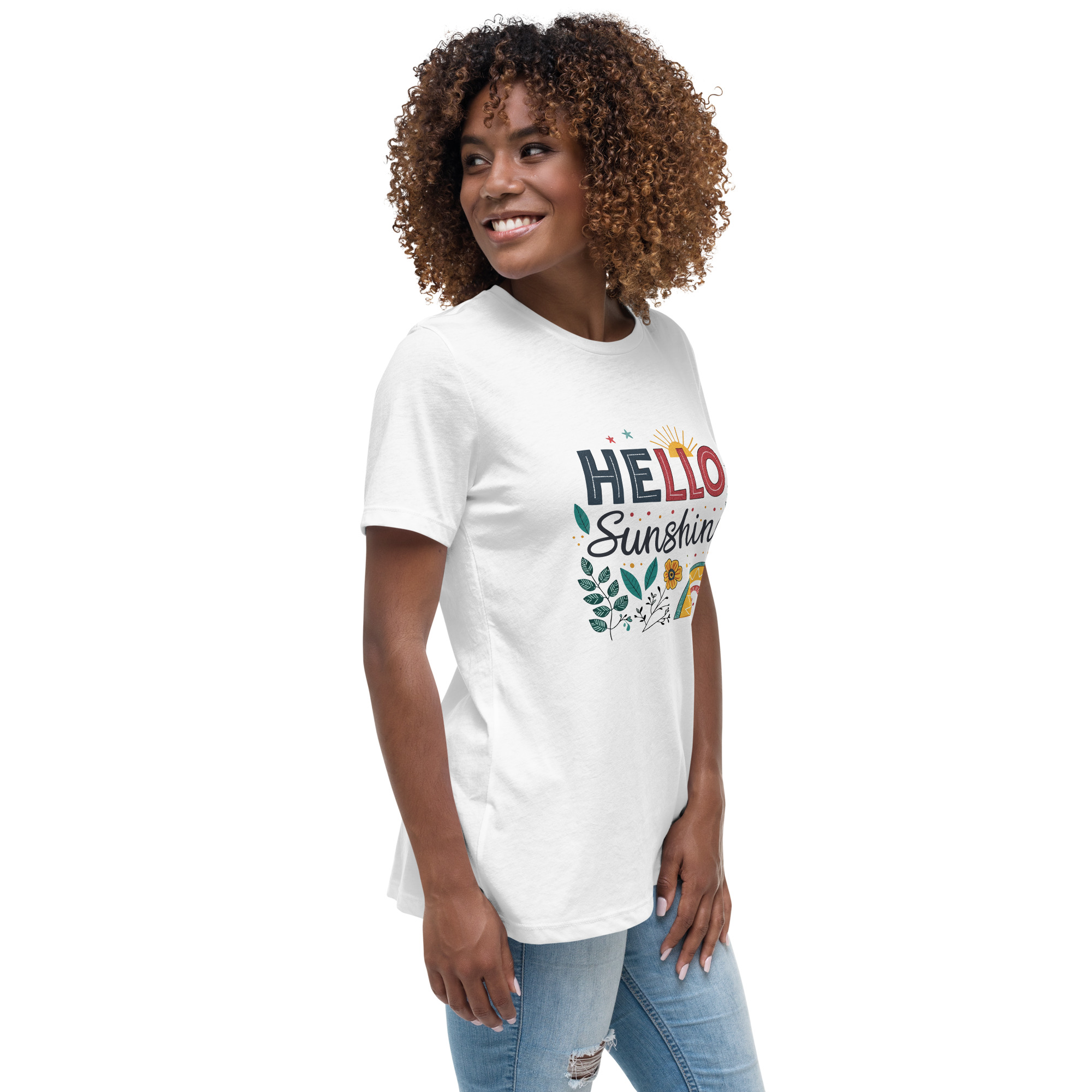 womens-relaxed-t-shirt-white-right-front-68346d1b15815.jpg Sunshine Women's Relaxed T-Shirt