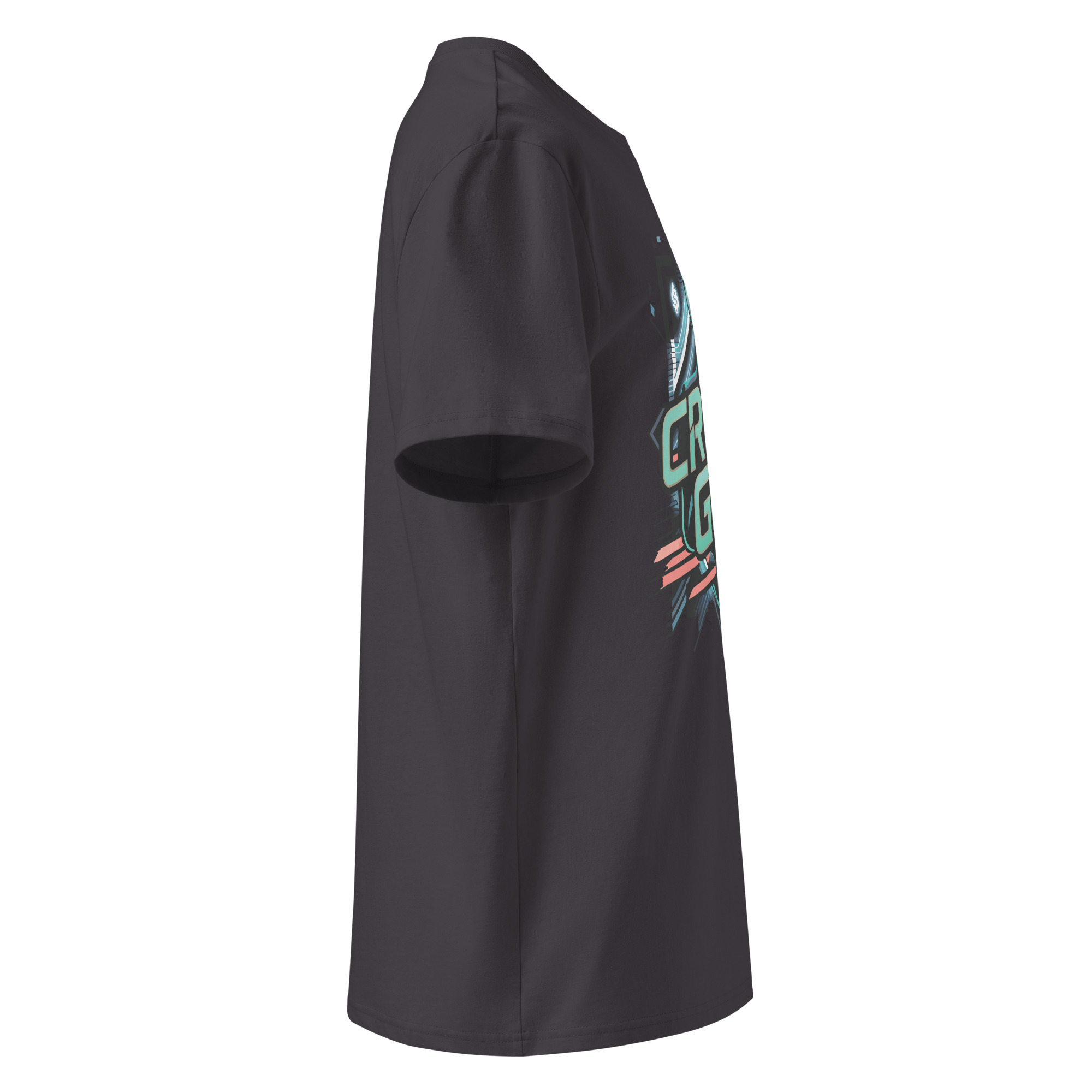 unisex-organic-cotton-t-shirt-anthracite-right-6871d6649c567.jpg Crypto Guy Unisex organic cotton t-shirt