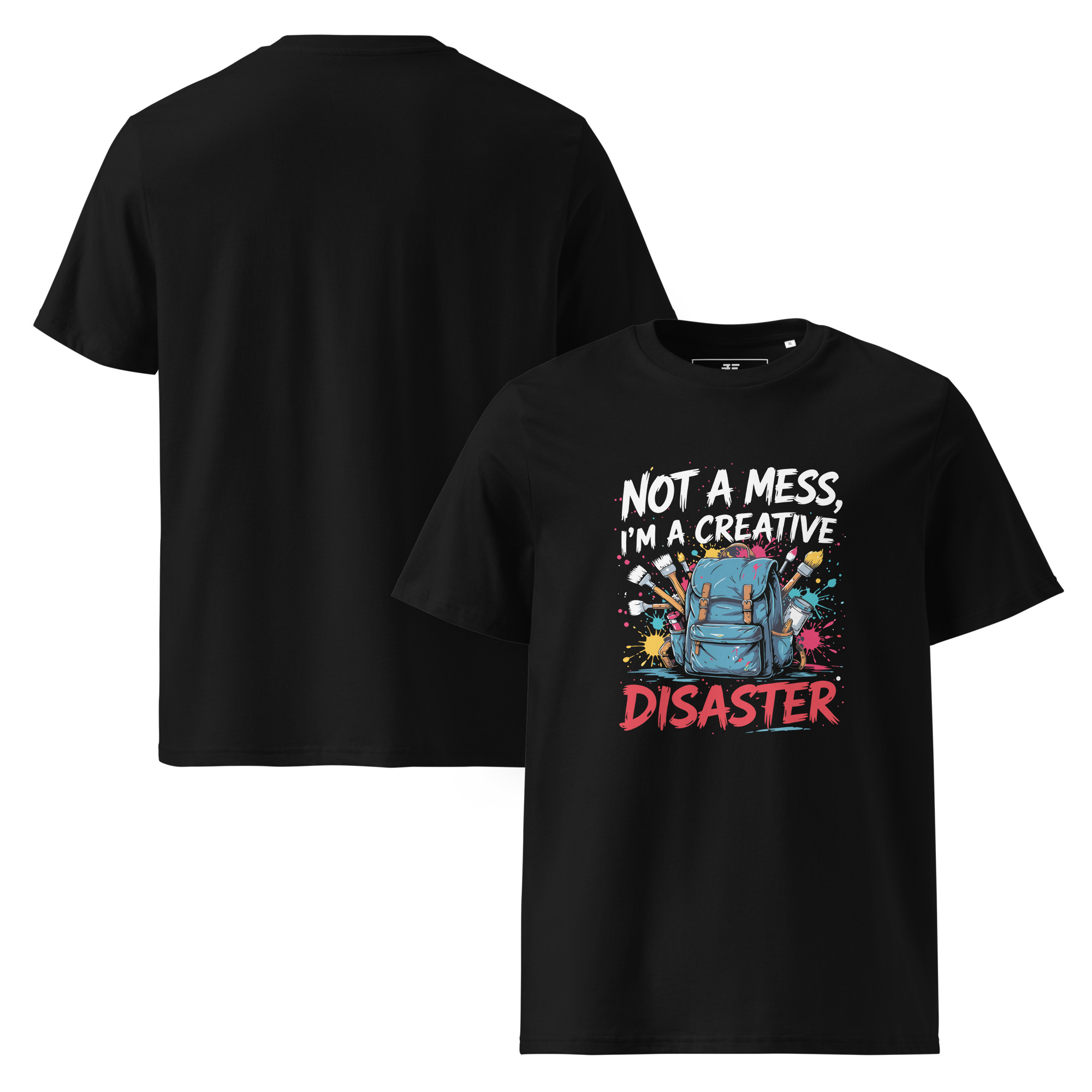 Creative Mess Unisex organic cotton t-shirt