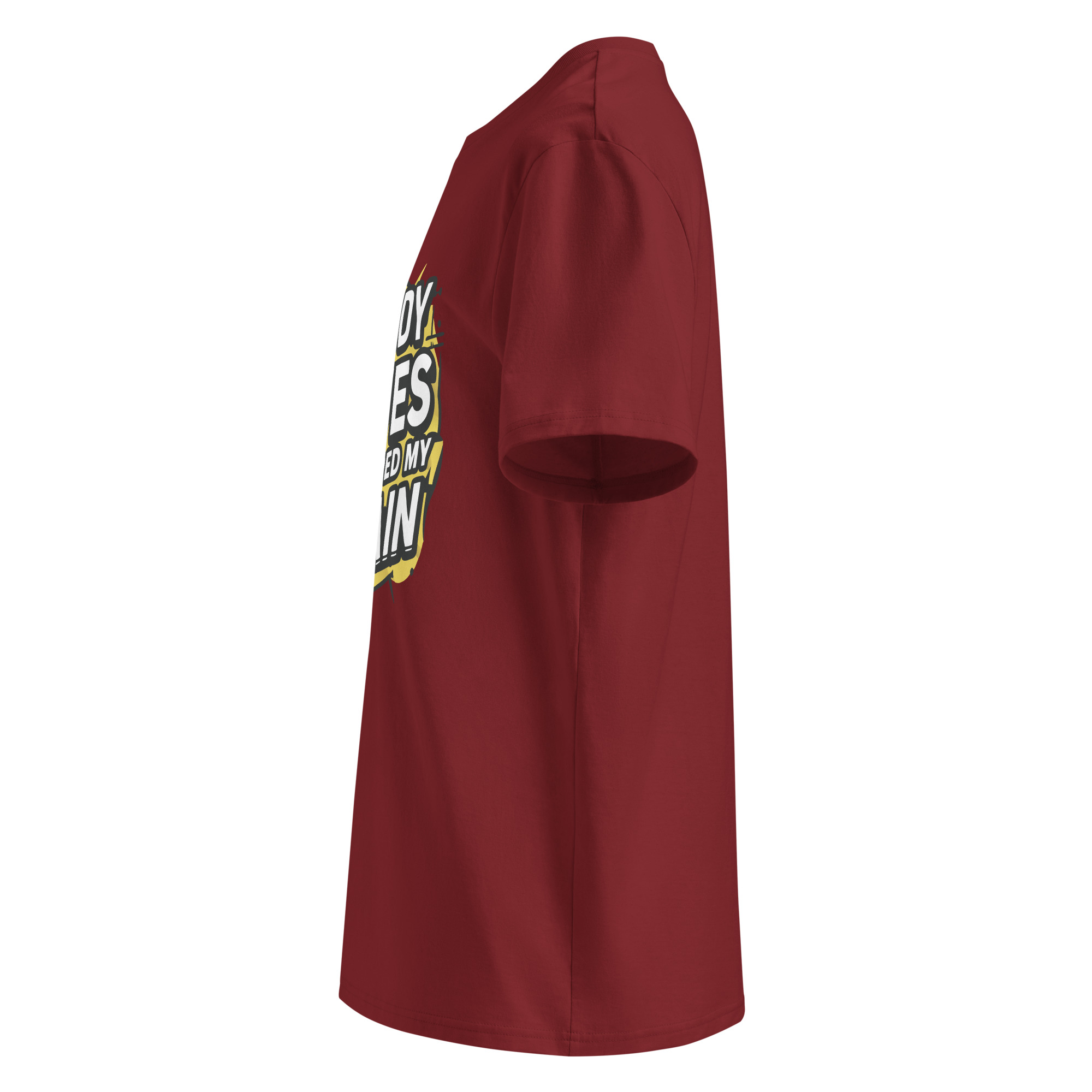 unisex-organic-cotton-t-shirt-burgundy-left-6871d0c0f2d5c.jpg Gamer Unisex organic cotton t-shirt