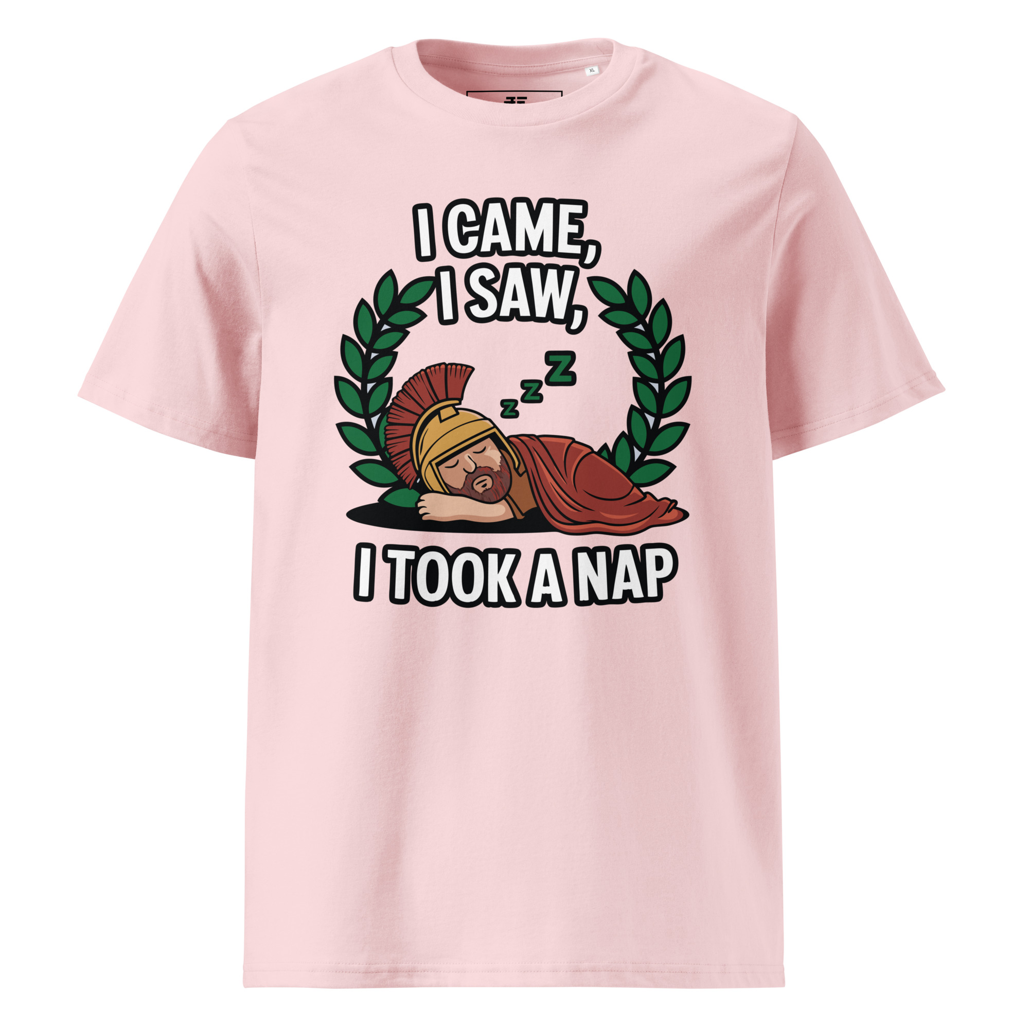 unisex-organic-cotton-t-shirt-cotton-pink-front-6871d71a9bb8f.jpg Warrior Unisex organic cotton t-shirt