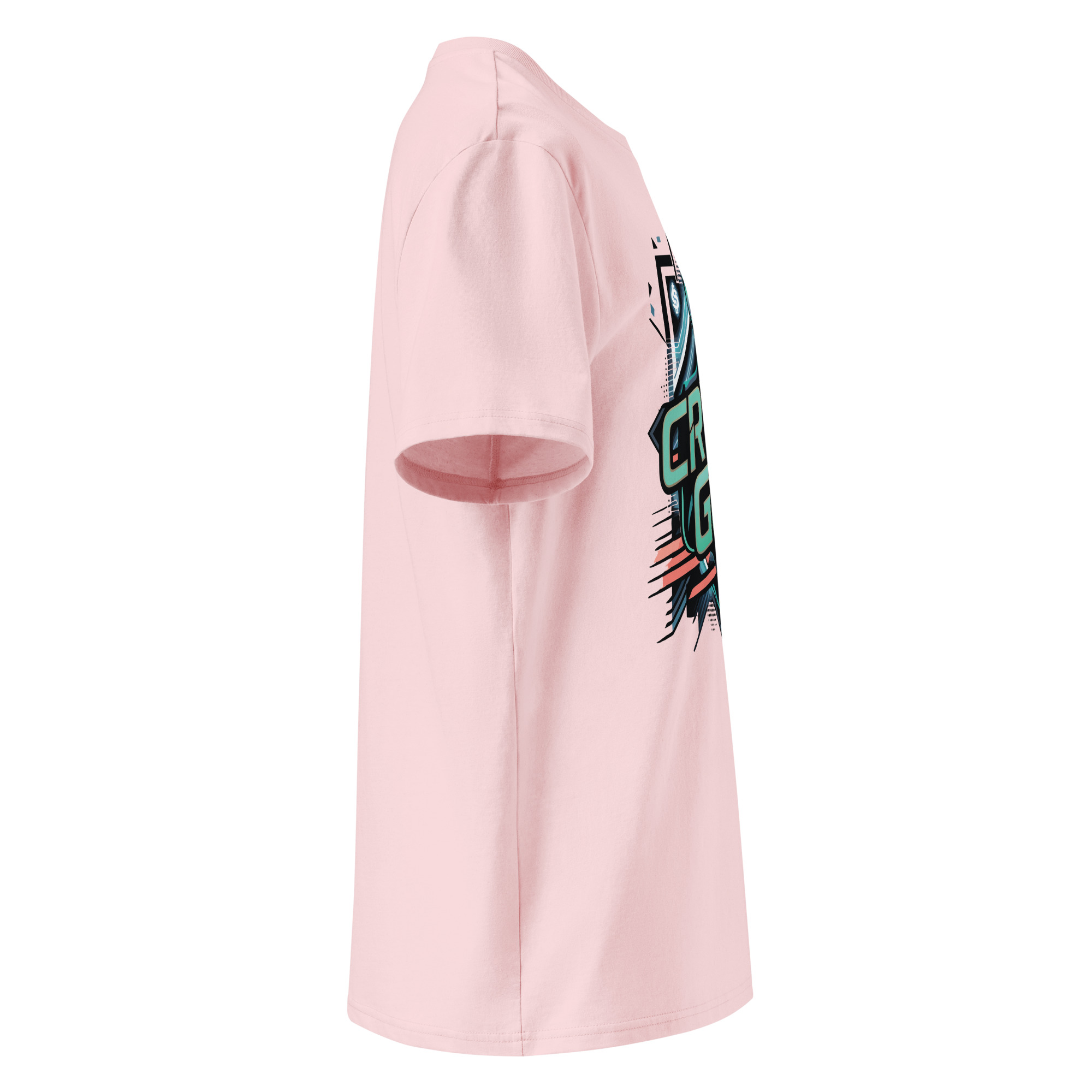 unisex-organic-cotton-t-shirt-cotton-pink-right-6871d6654f94e.jpg Crypto Guy Unisex organic cotton t-shirt