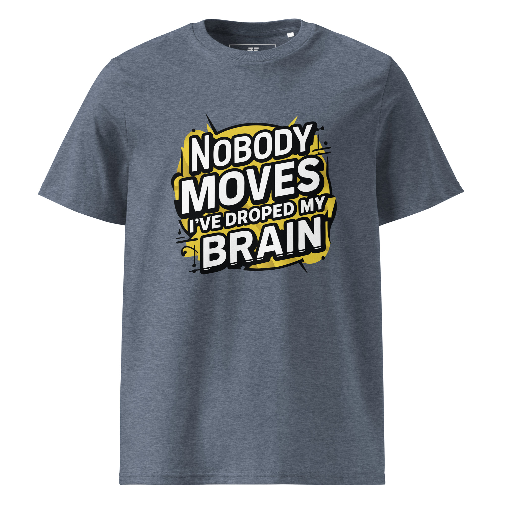 unisex-organic-cotton-t-shirt-dark-heather-blue-front-6871d0c164fc9.jpg Gamer Unisex organic cotton t-shirt