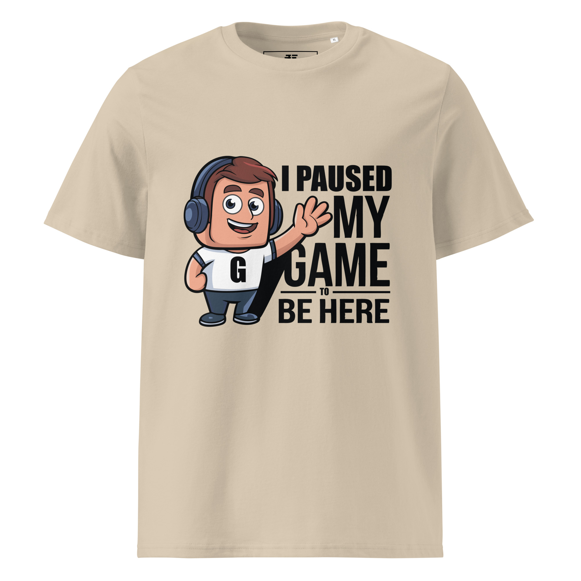 unisex-organic-cotton-t-shirt-desert-dust-front-6871d03b65cae.jpg Gamer Unisex organic cotton t-shirt