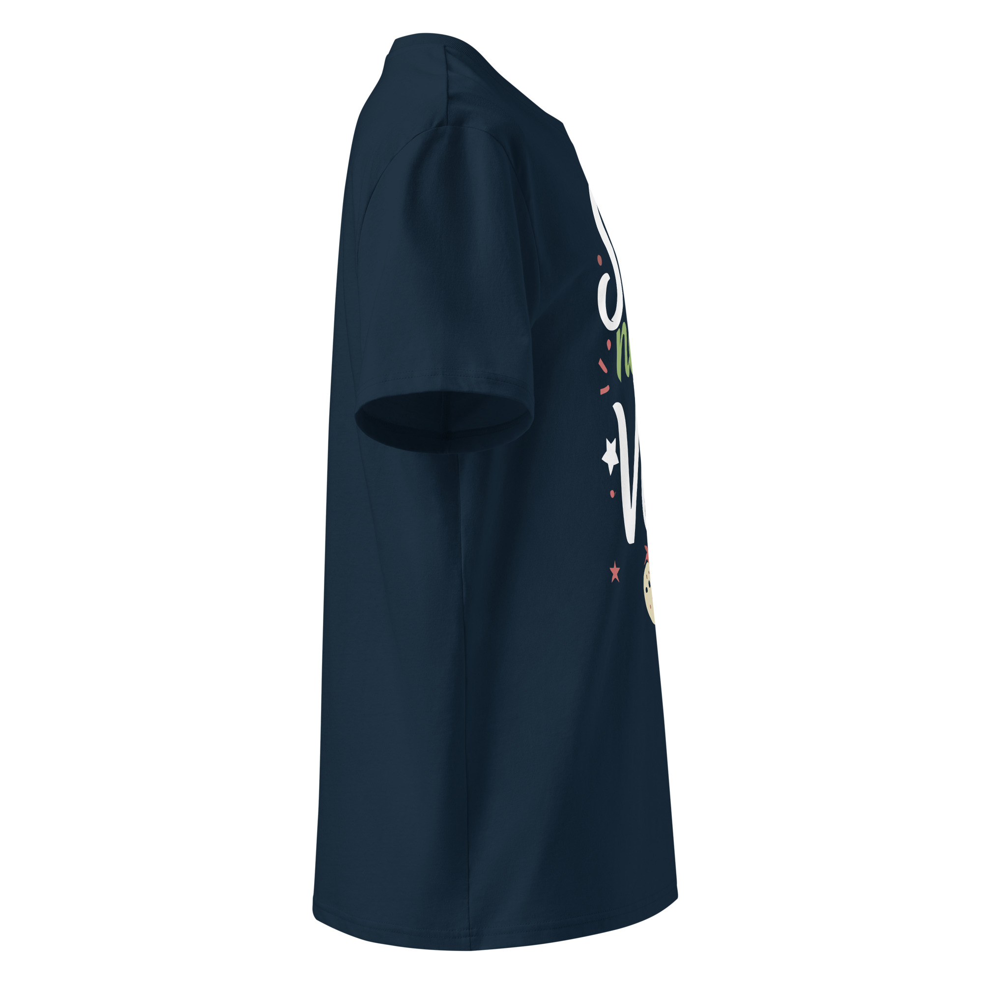 unisex-organic-cotton-t-shirt-french-navy-right-6871cf5797a3b.jpg No to Veg Unisex organic cotton t-shirt