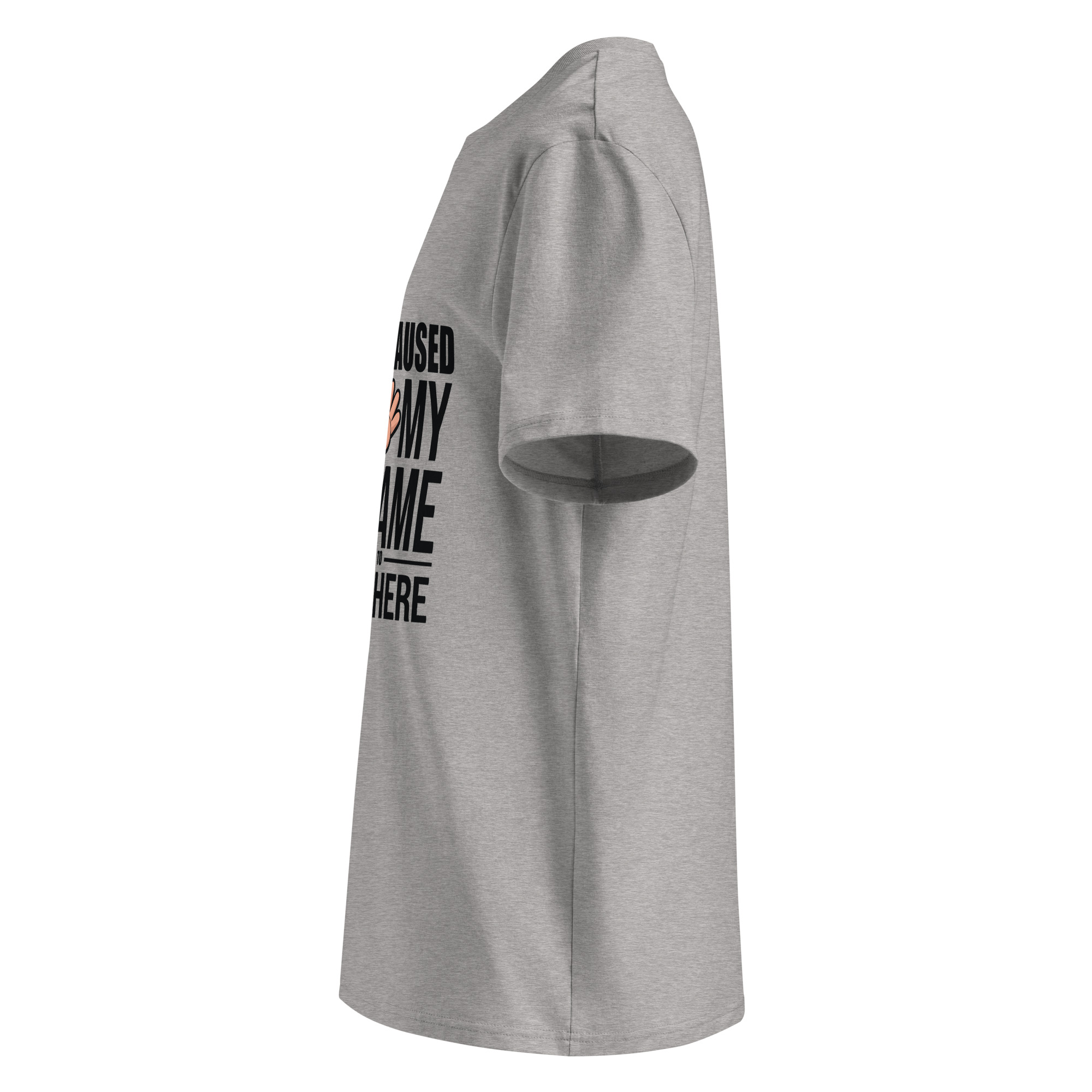 unisex-organic-cotton-t-shirt-heather-grey-left-6871d03b5814a.jpg Gamer Unisex organic cotton t-shirt