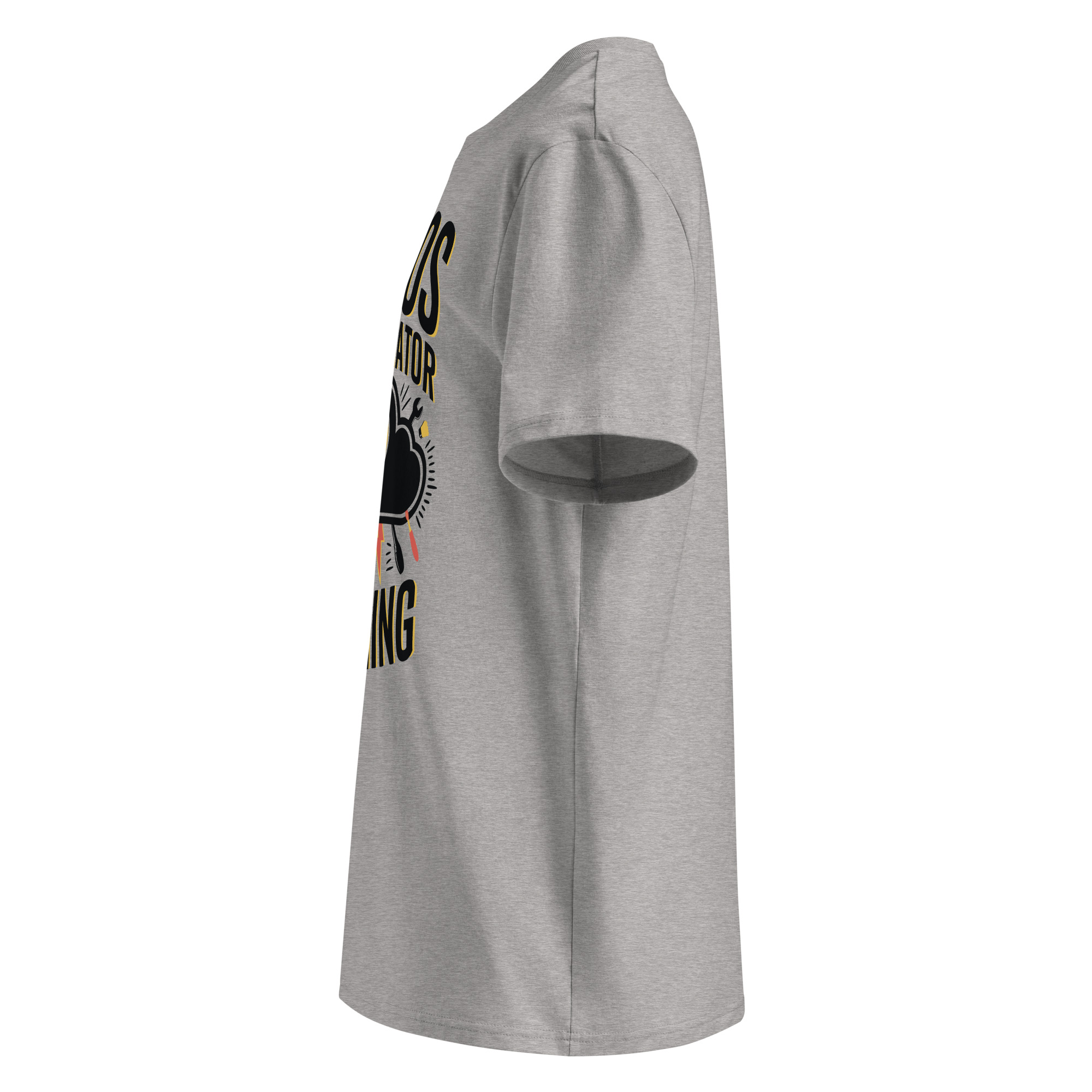 unisex-organic-cotton-t-shirt-heather-grey-left-6871d30098185.jpg Chaos Unisex organic cotton t-shirt