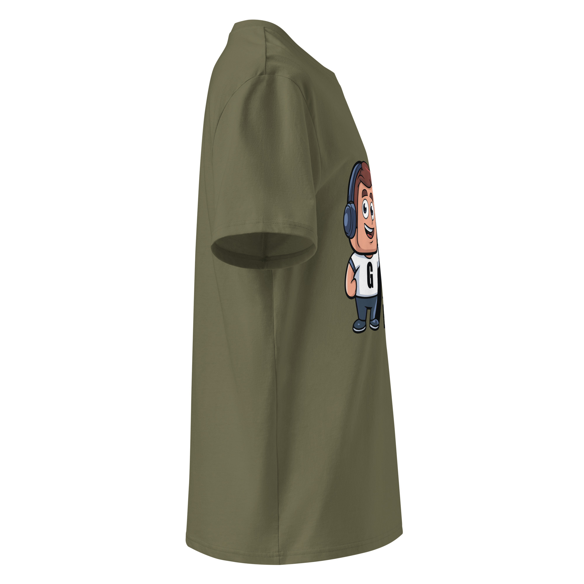 unisex-organic-cotton-t-shirt-khaki-right-6871d03b43ad5.jpg Gamer Unisex organic cotton t-shirt