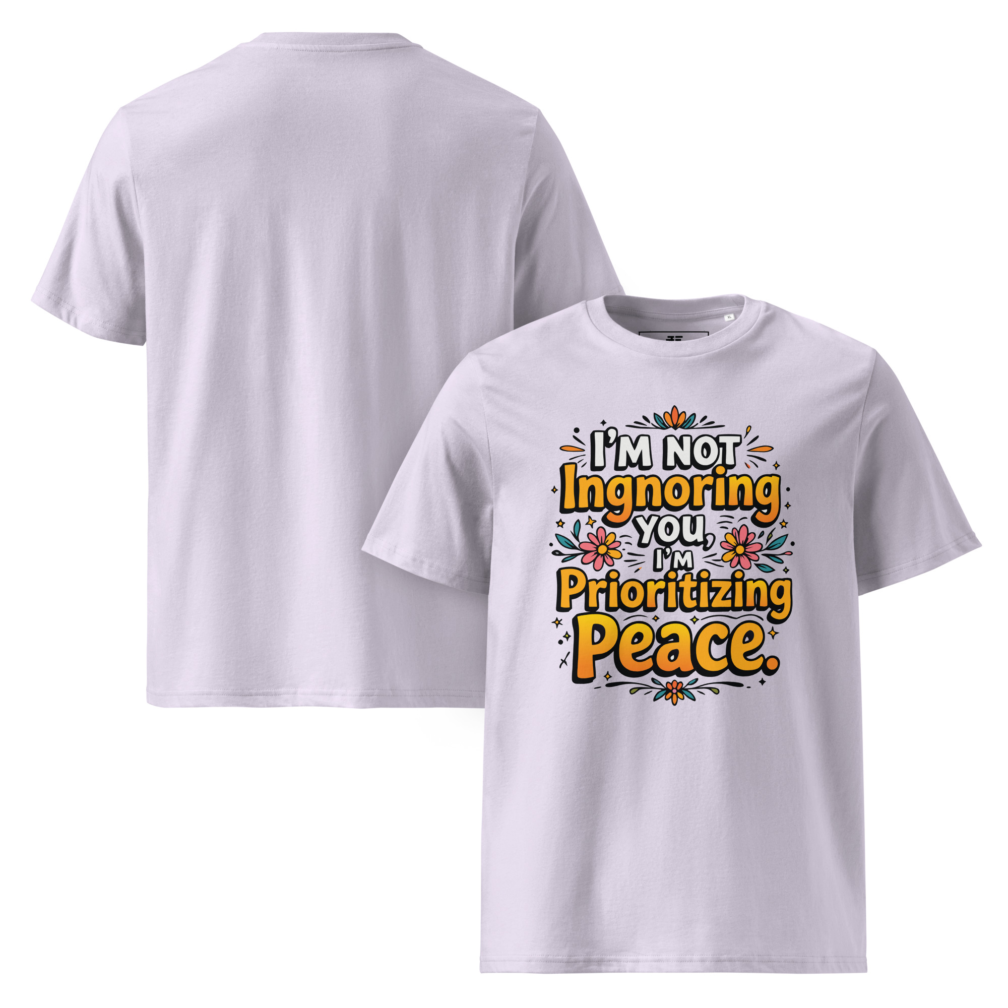 Priorities Unisex organic cotton t-shirt