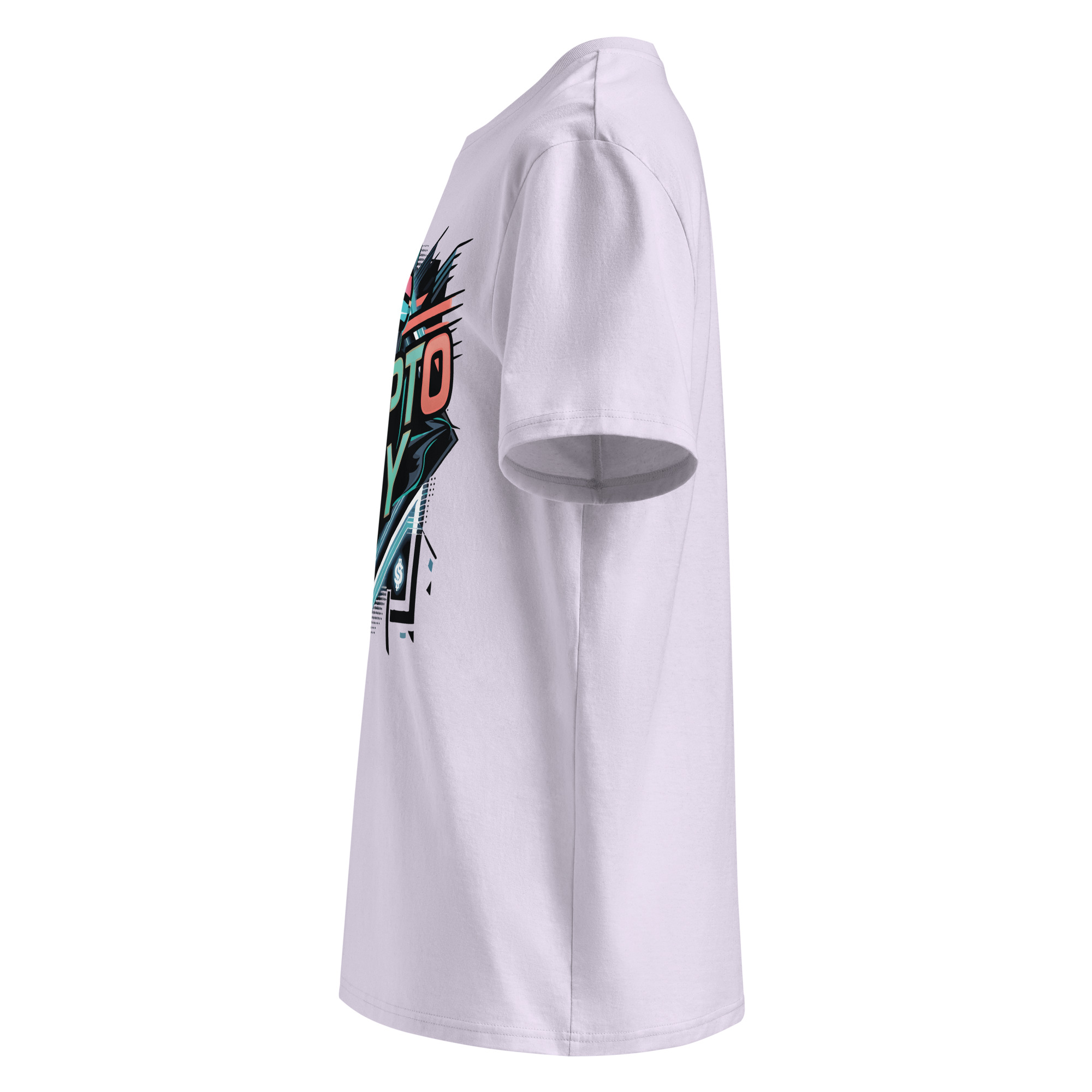 unisex-organic-cotton-t-shirt-lavender-left-6871d66567799.jpg Crypto Guy Unisex organic cotton t-shirt