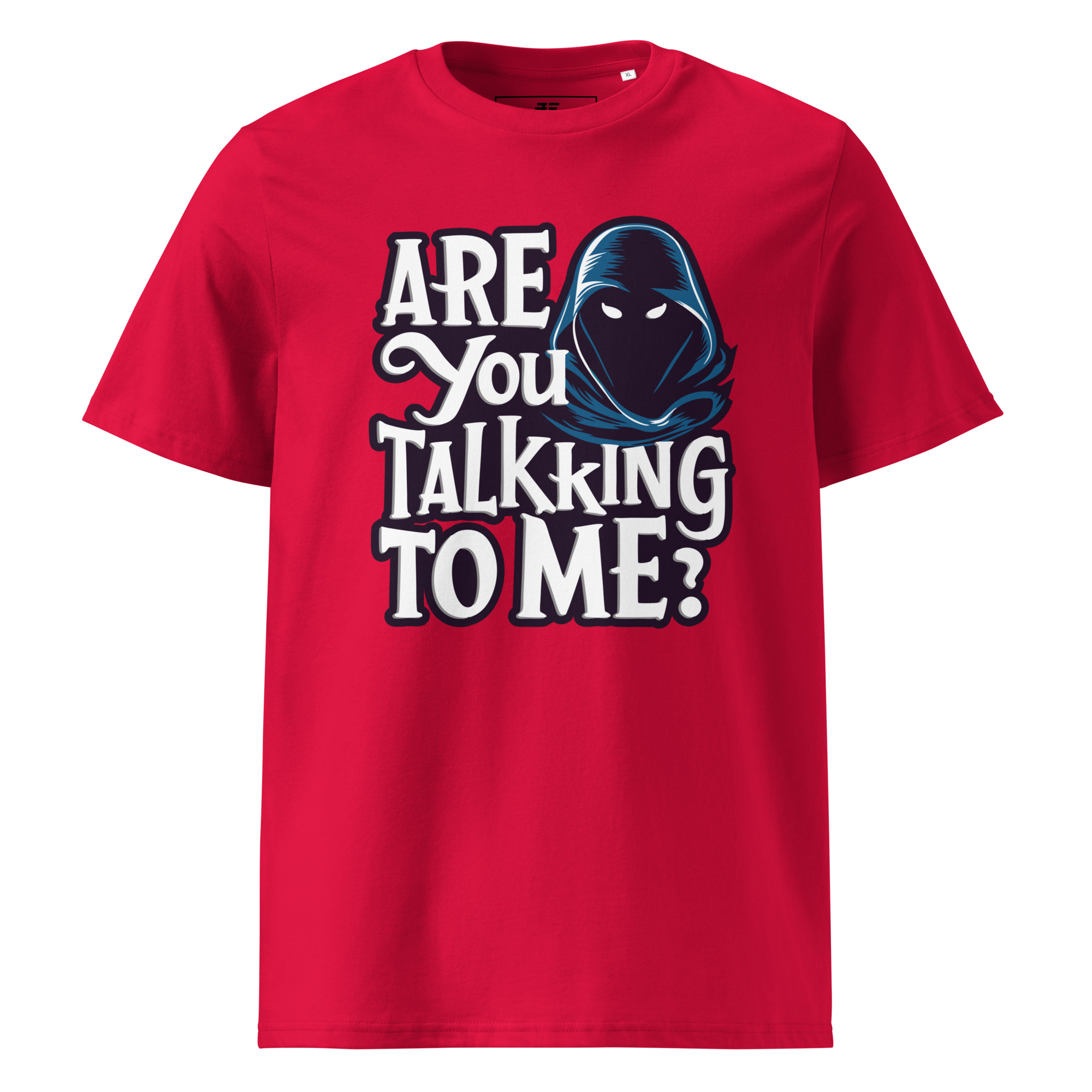 unisex-organic-cotton-t-shirt-red-front-6871d47f8ab95.jpg Kking Unisex organic cotton t-shirt