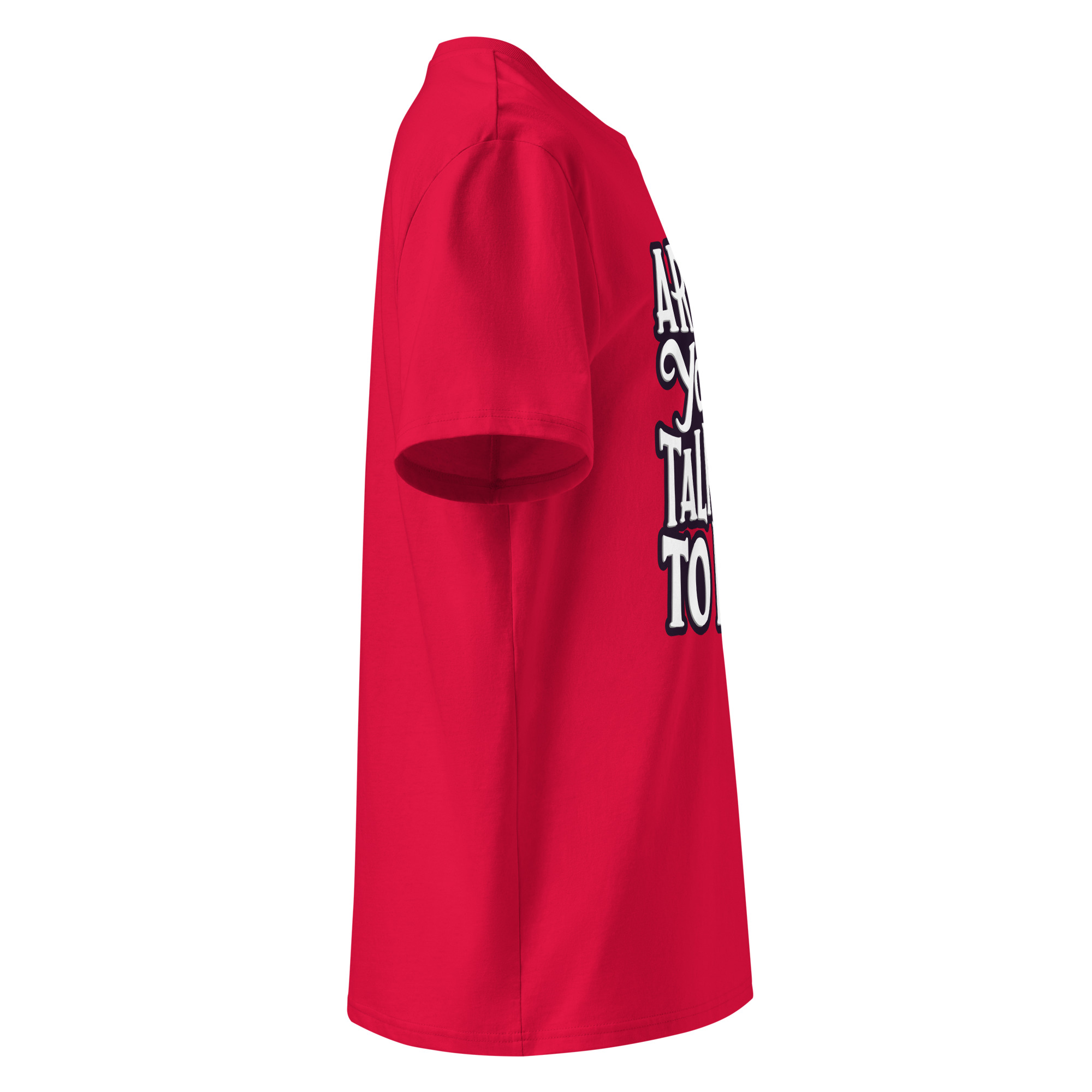 unisex-organic-cotton-t-shirt-red-right-6871d47f8c46f.jpg Kking Unisex organic cotton t-shirt