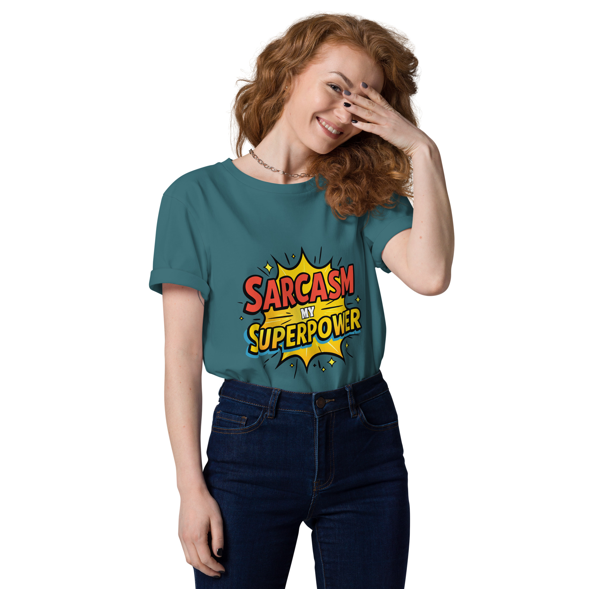 unisex-organic-cotton-t-shirt-stargazer-front-6871d8cfb005c.jpg Sarcasm Unisex organic cotton t-shirt