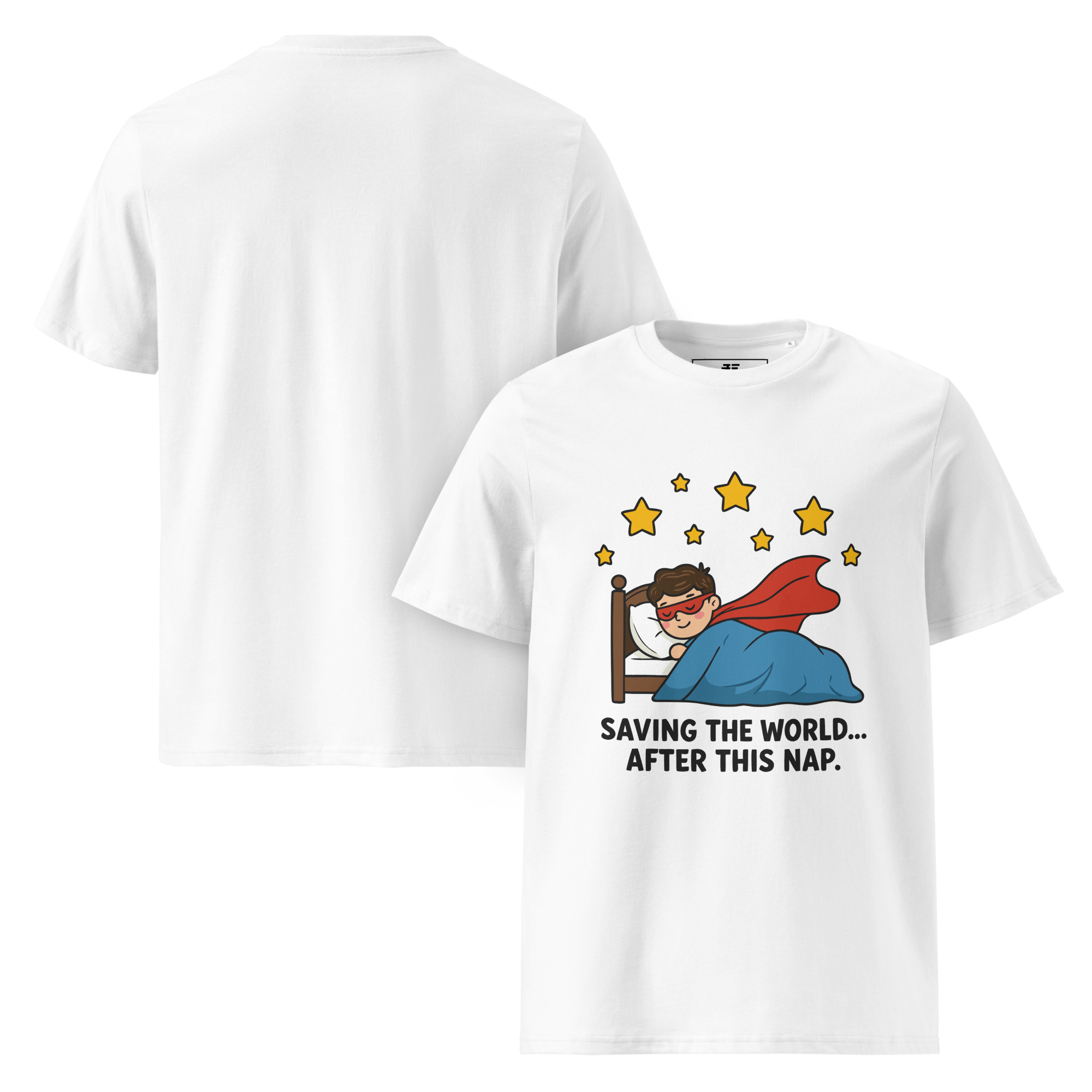 Superhero Unisex organic cotton t-shirt